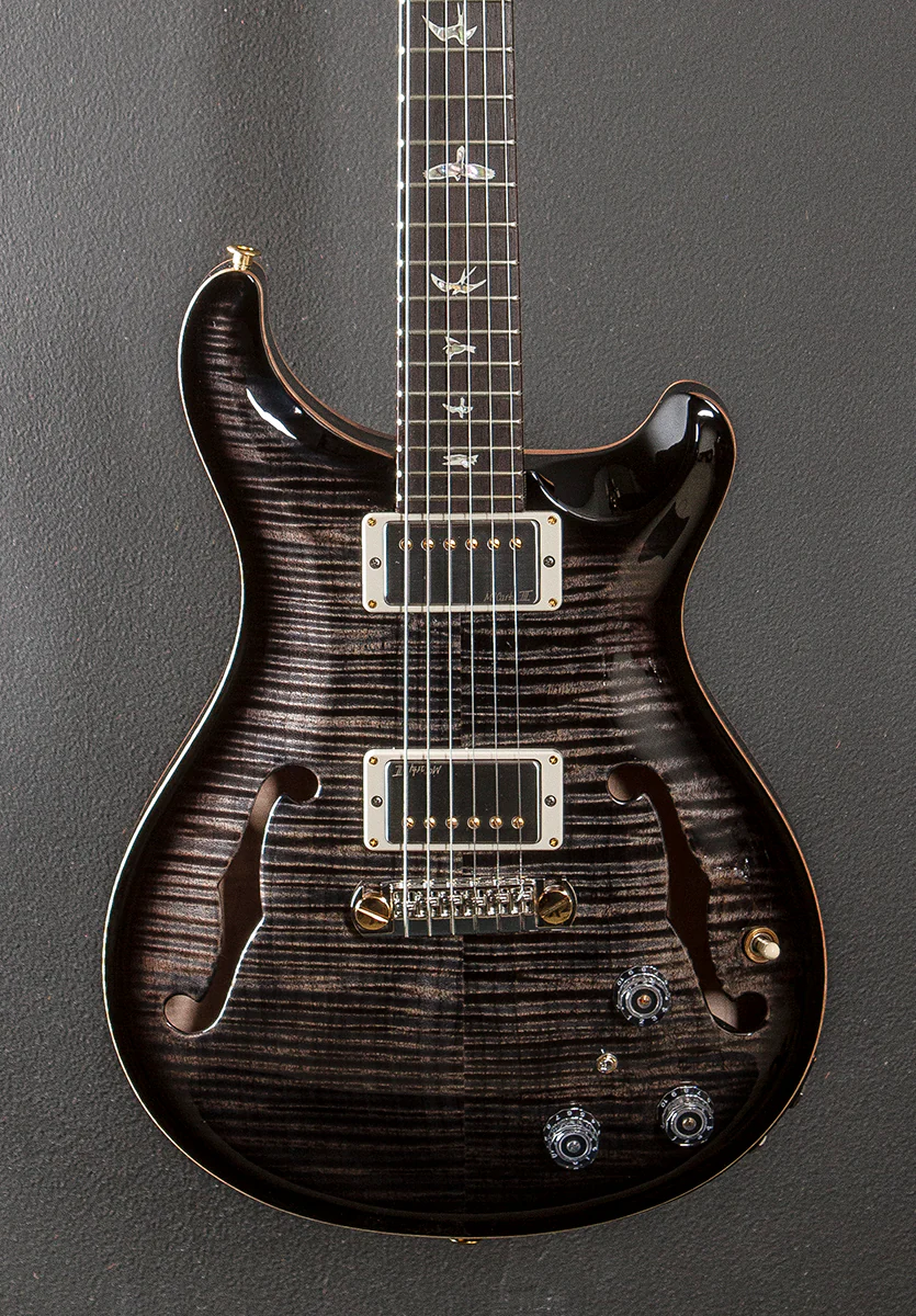 Hollowbody II Piezo 10 Top - Charcoal Burst - Image 2