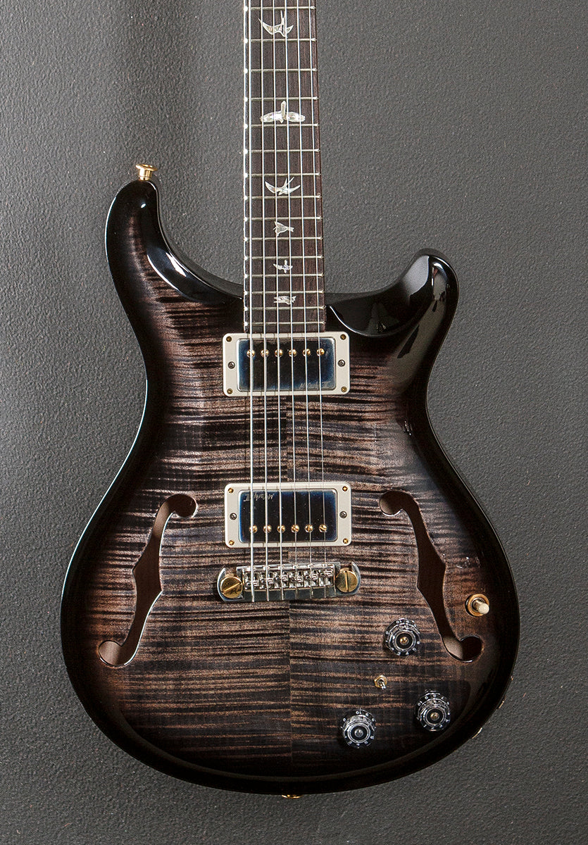 Hollowbody II Piezo 10 Top - Charcoal Wraparound Smokeburst - Image 2
