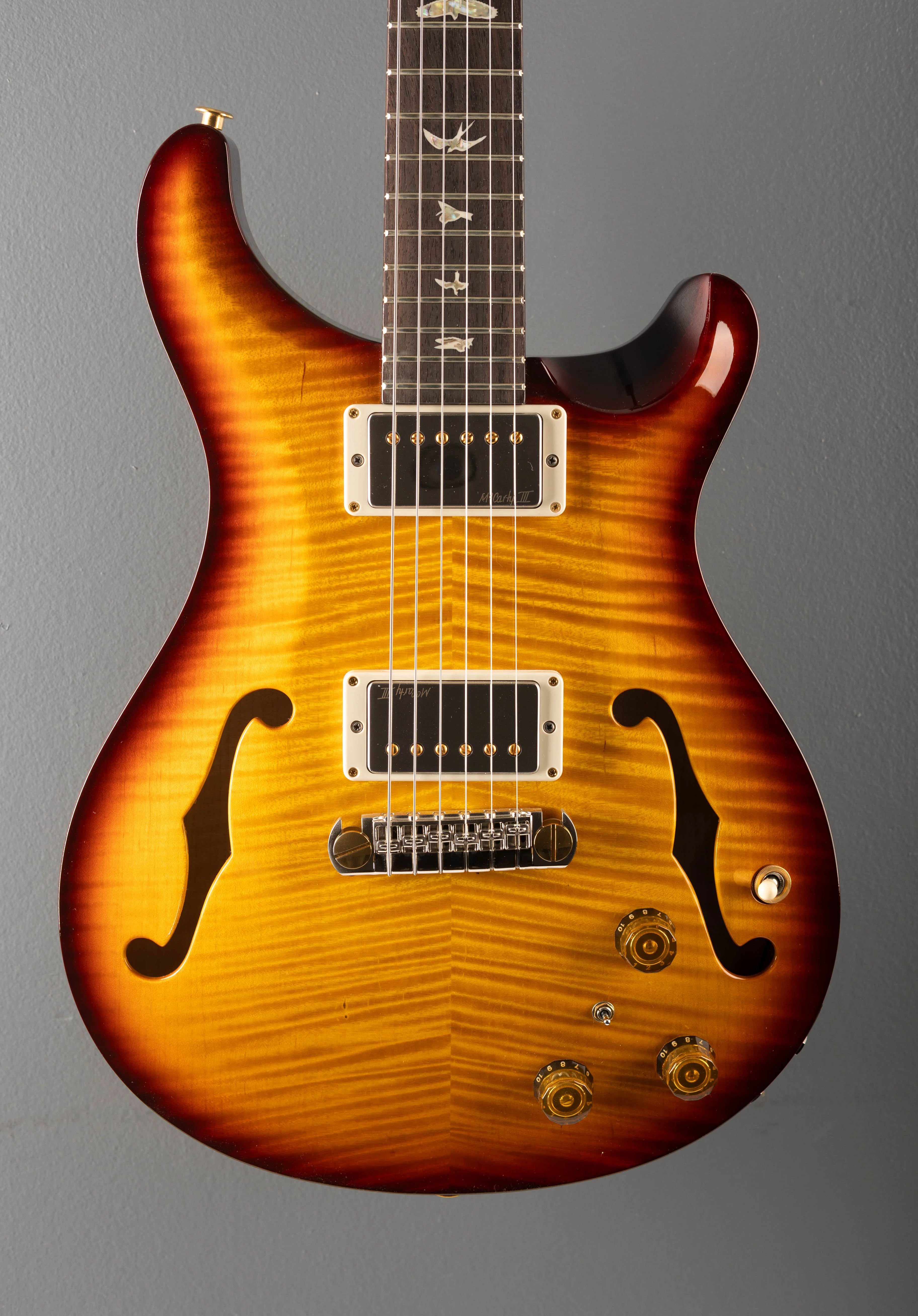 Hollowbody II Piezo 10 Top - Cherry Wrap Sunburst - Image 2