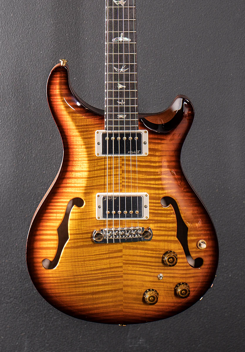Hollowbody II Piezo 10 Top - Faded Tri-Color Sunburst - Image 2