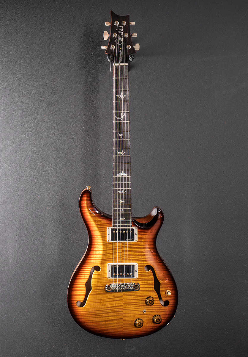Hollowbody II Piezo 10 Top - Faded Tri-Color Sunburst - Image 3