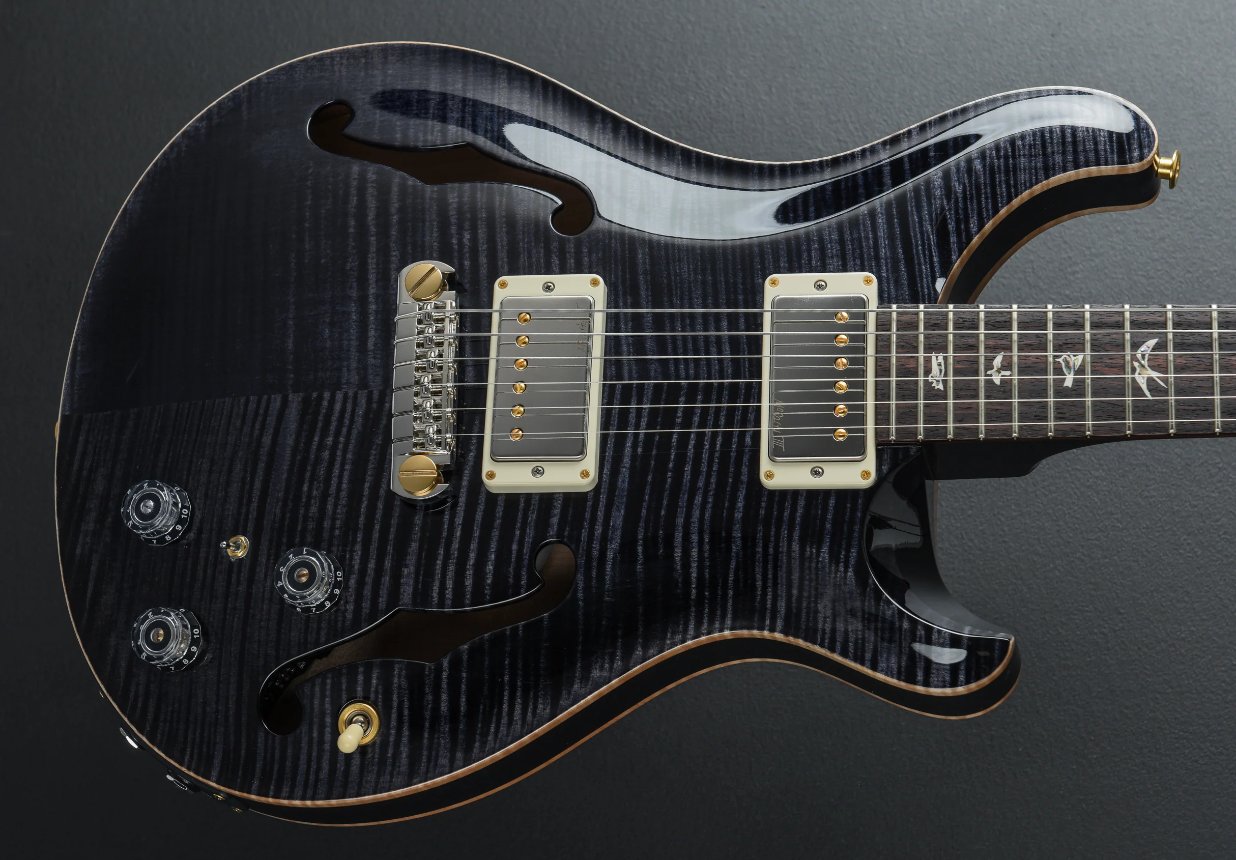Hollowbody II Piezo 10 Top - Gray Black