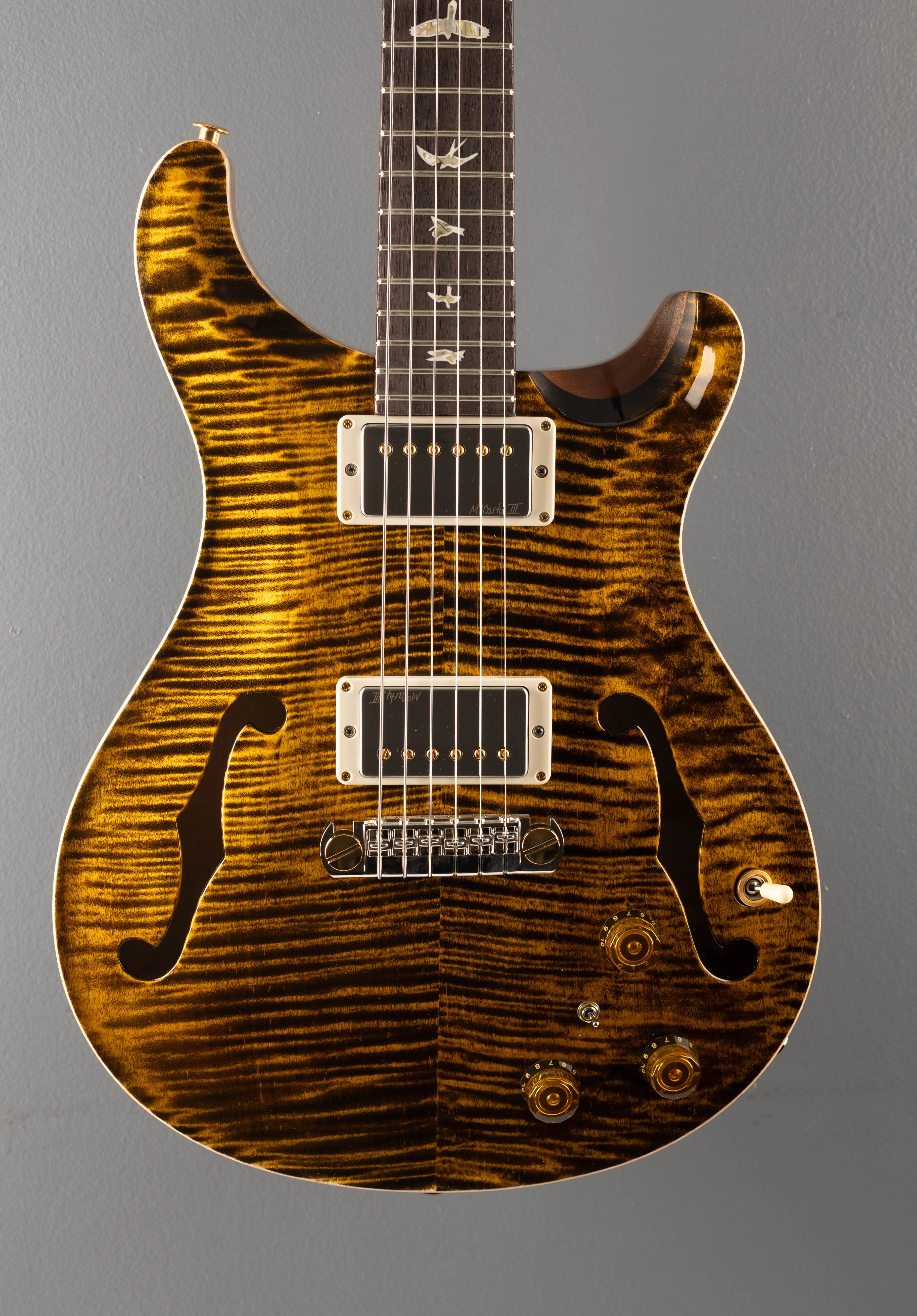 Hollowbody II Piezo 10 Top - Yellow Tiger - Image 2