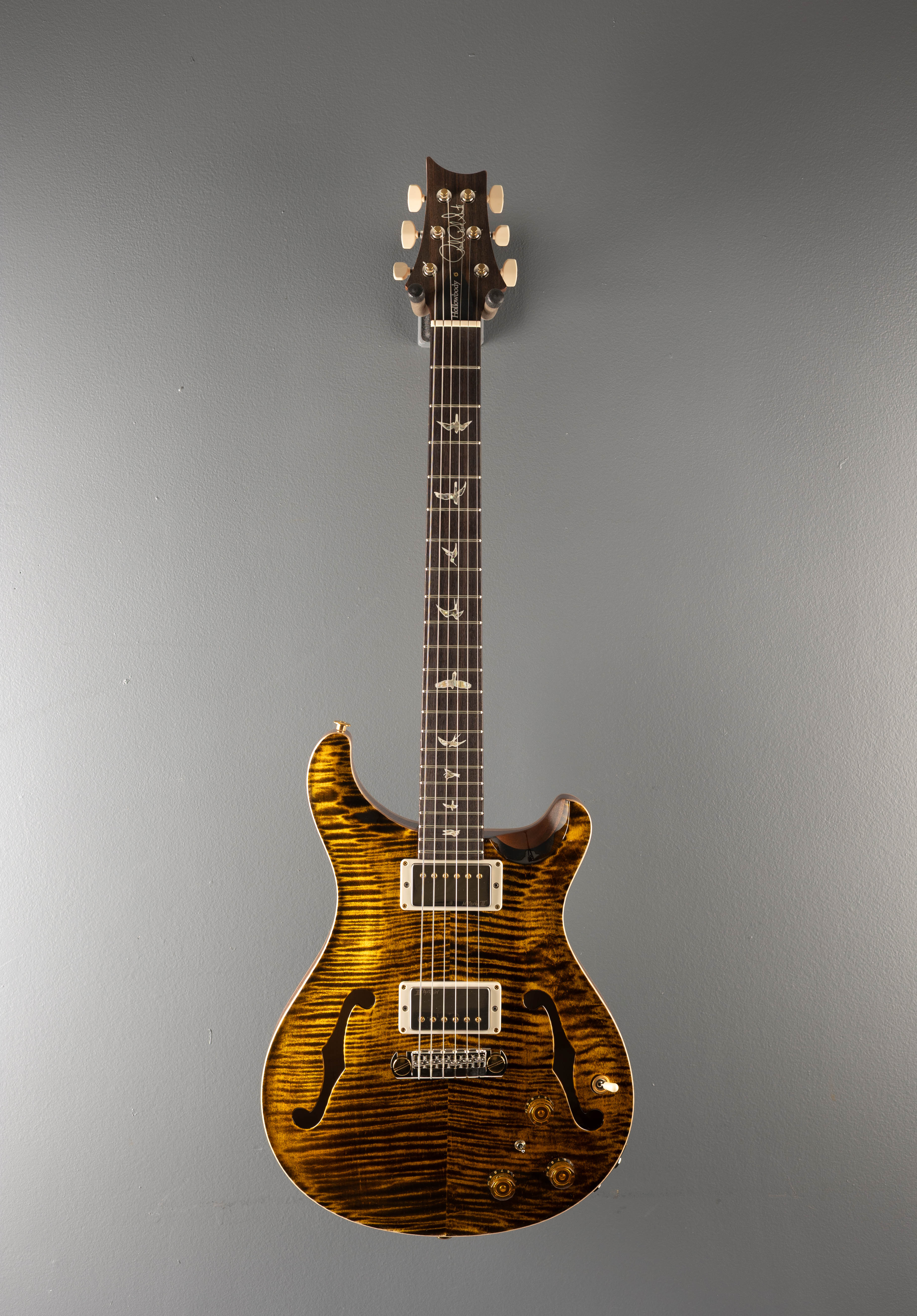 Hollowbody II Piezo 10 Top - Yellow Tiger - Image 3