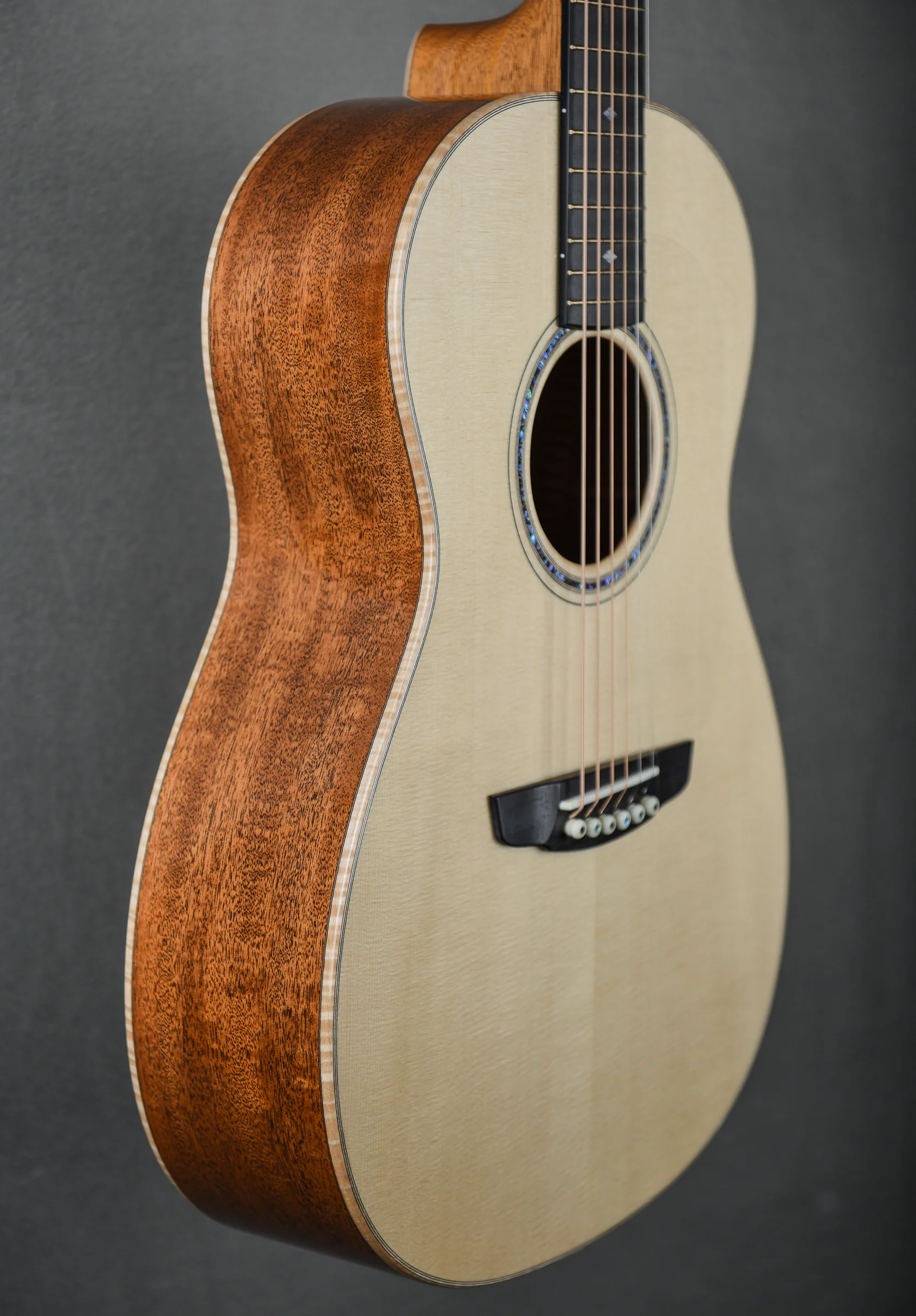 Honduran Mahogany Parlor 14 Fret - Image 6
