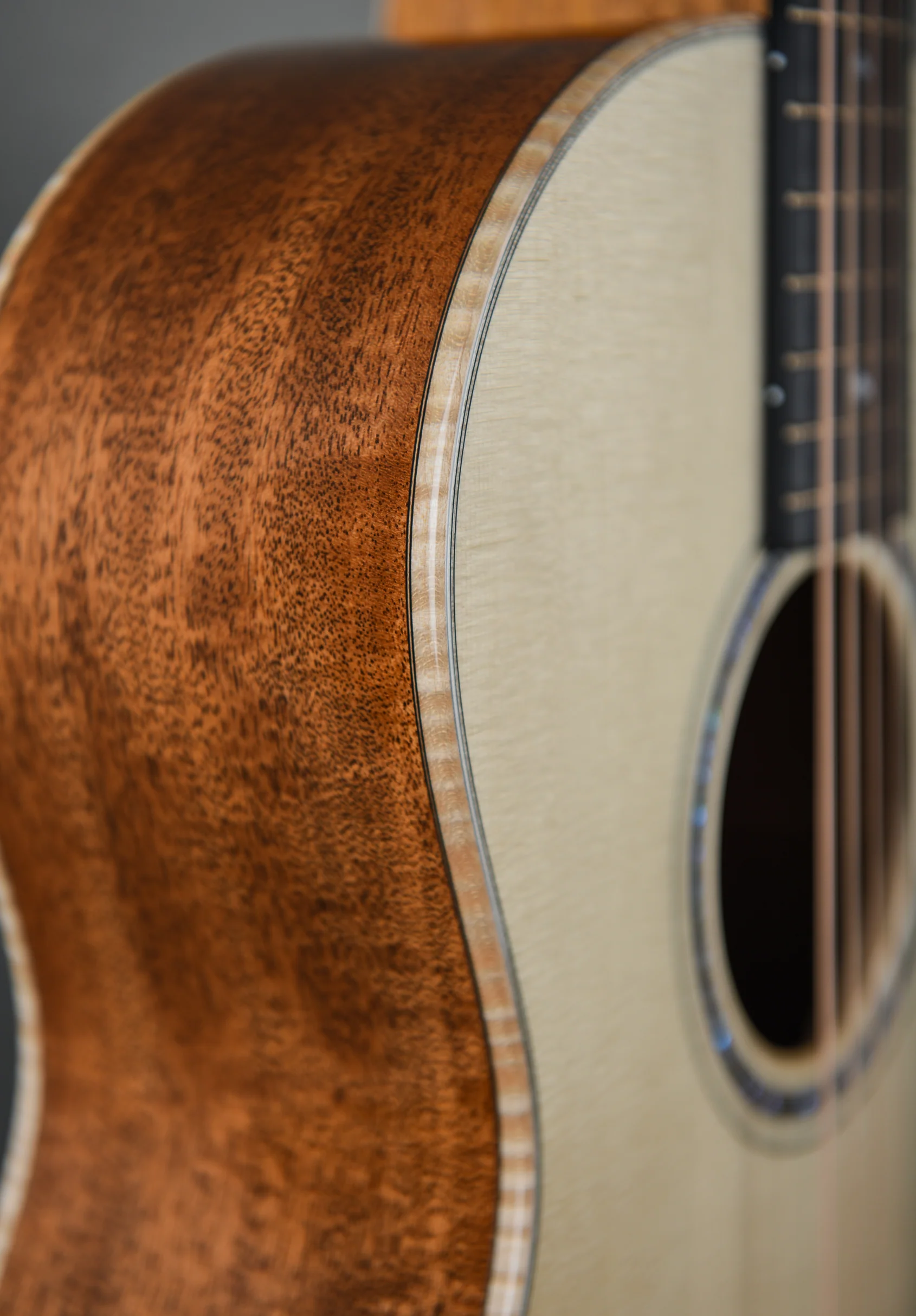 Honduran Mahogany Parlor 14 Fret - Image 9