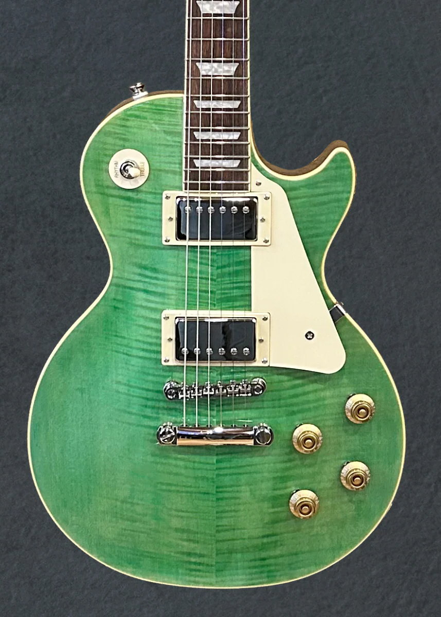"Inspired by Gibson Collection" Les Paul Standard 50ās Figured - Seafoam Green - Image 2