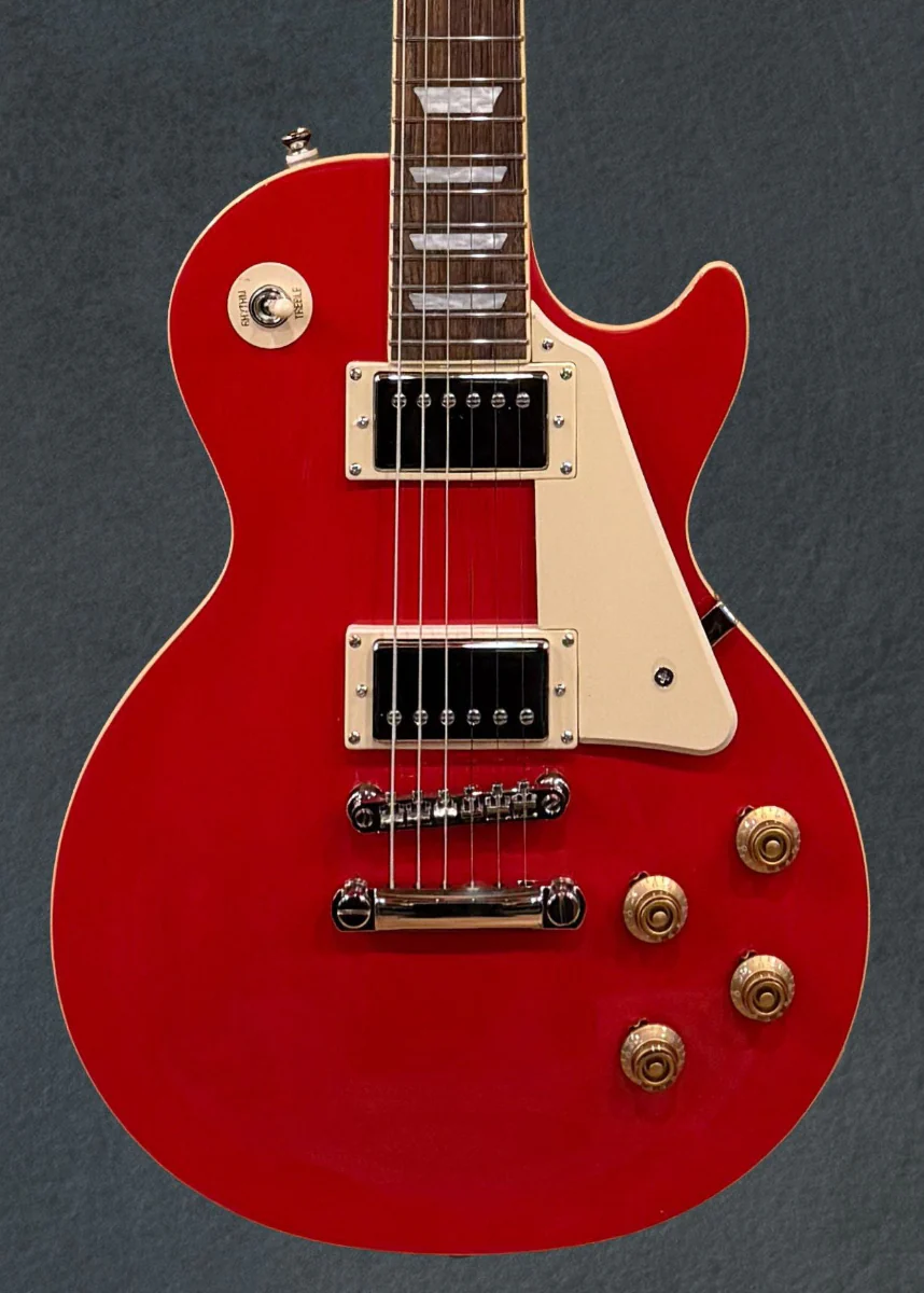 "Inspired by Gibson Collection" Les Paul Standard 50's - Cardinal Red - Image 2