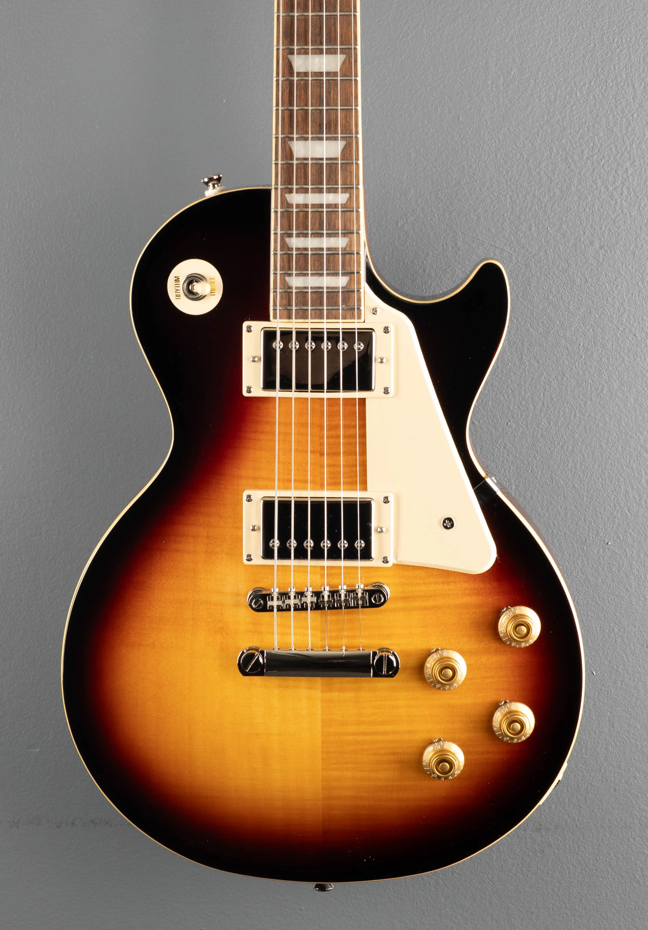 "Inspired by Gibson Collection" Les Paul Standard 50's Figured Top - Bourbon Burst - Image 2