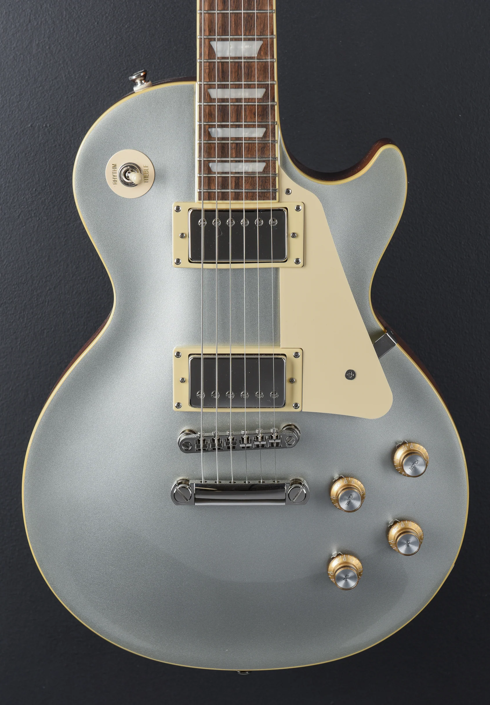 "Inspired by Gibson Collection" Les Paul Standard 60’s - Silver Mist - Image 2