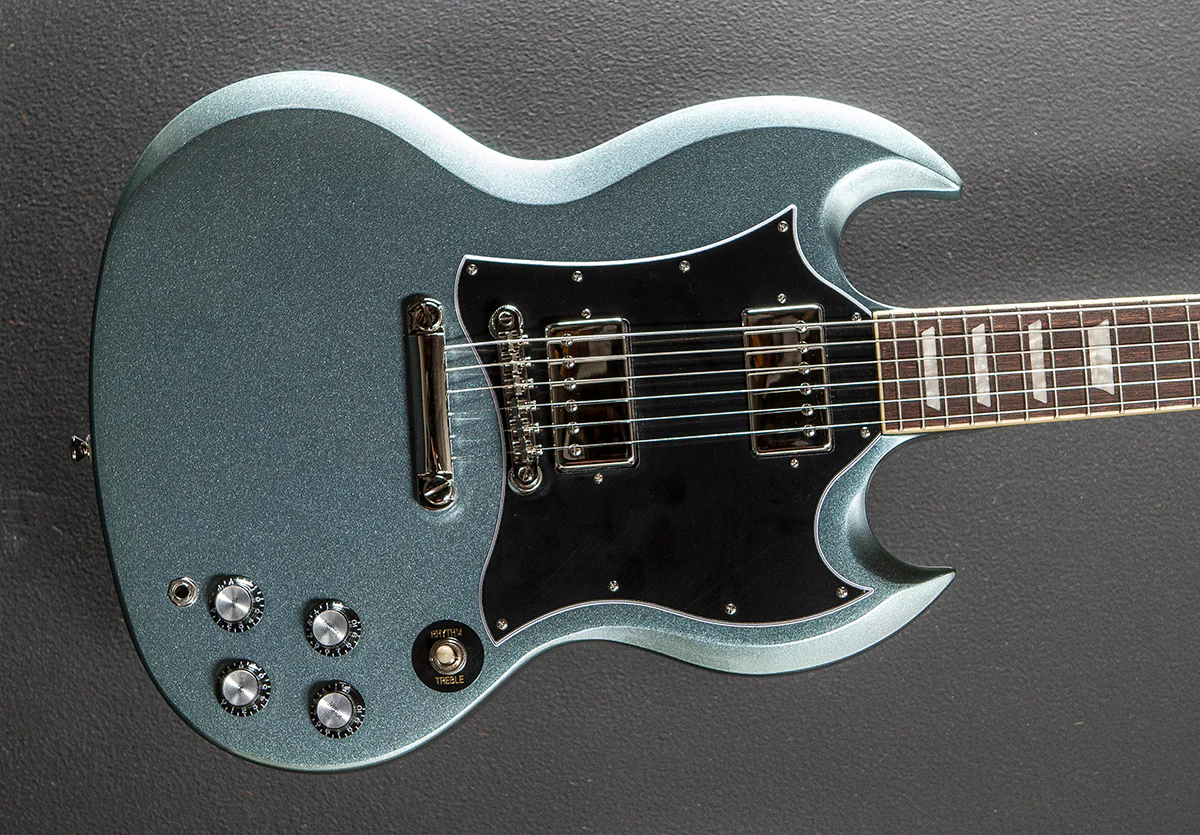 "Inspired by Gibson Collection" SG Standard - Pelham Blue