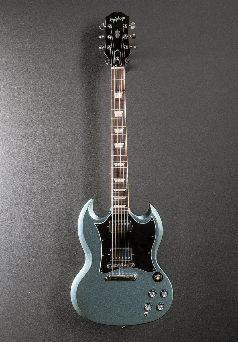 "Inspired by Gibson Collection" SG Standard - Pelham Blue - Image 3