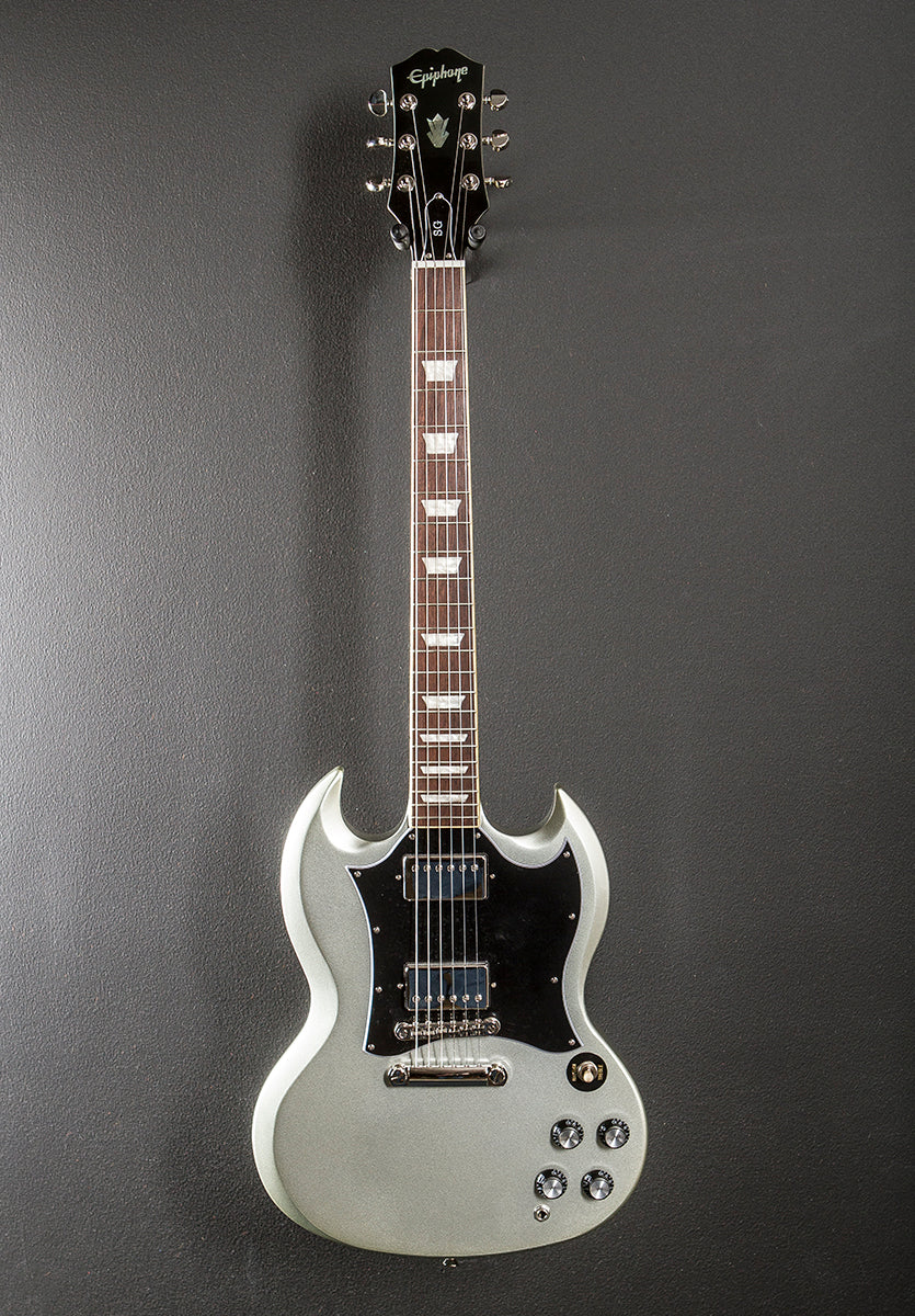 "Inspired by Gibson Collection" SG Standard - Silver Mist - Image 3