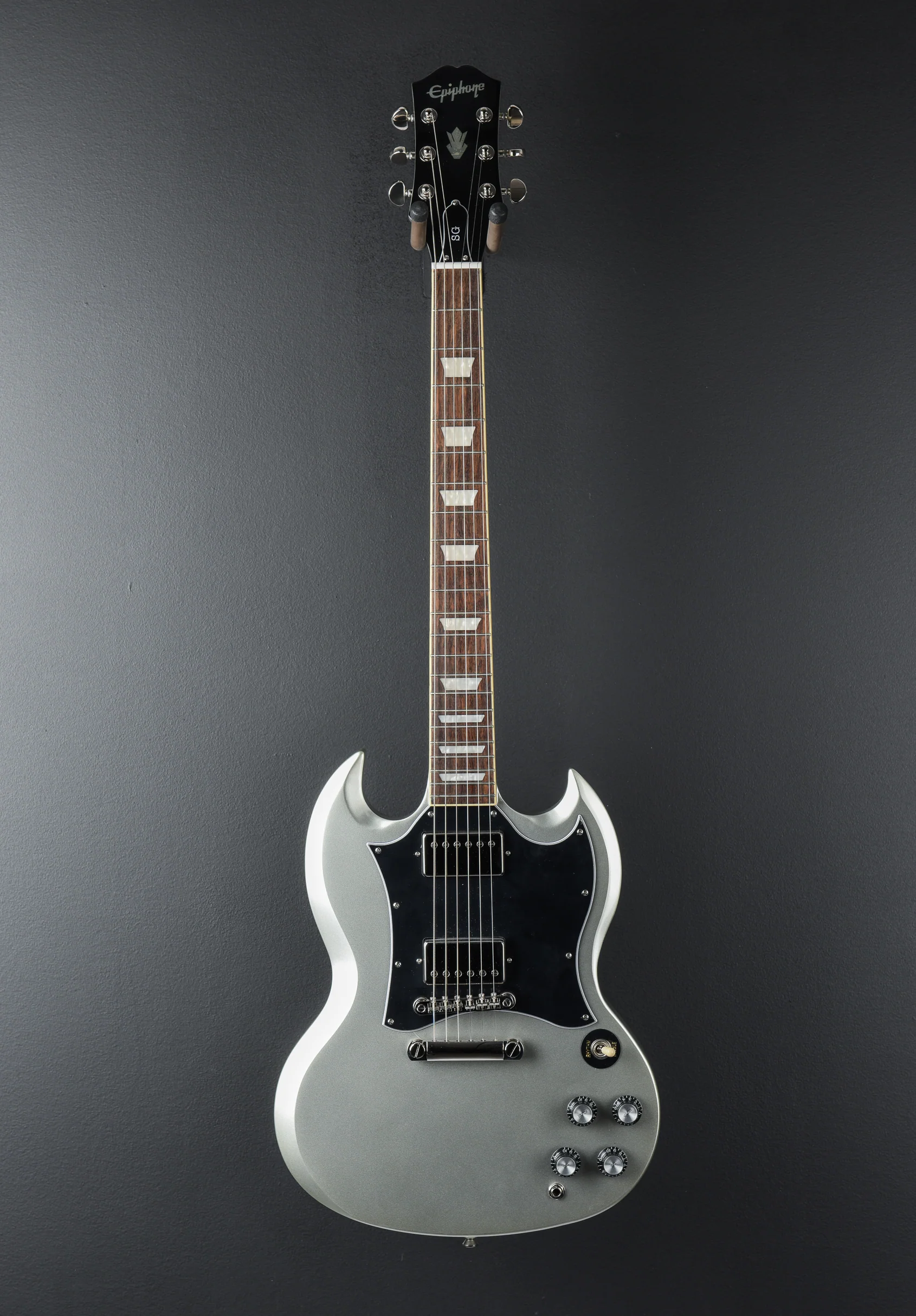 "Inspired by Gibson Collection" SG Standard - Silver Mist - Image 3