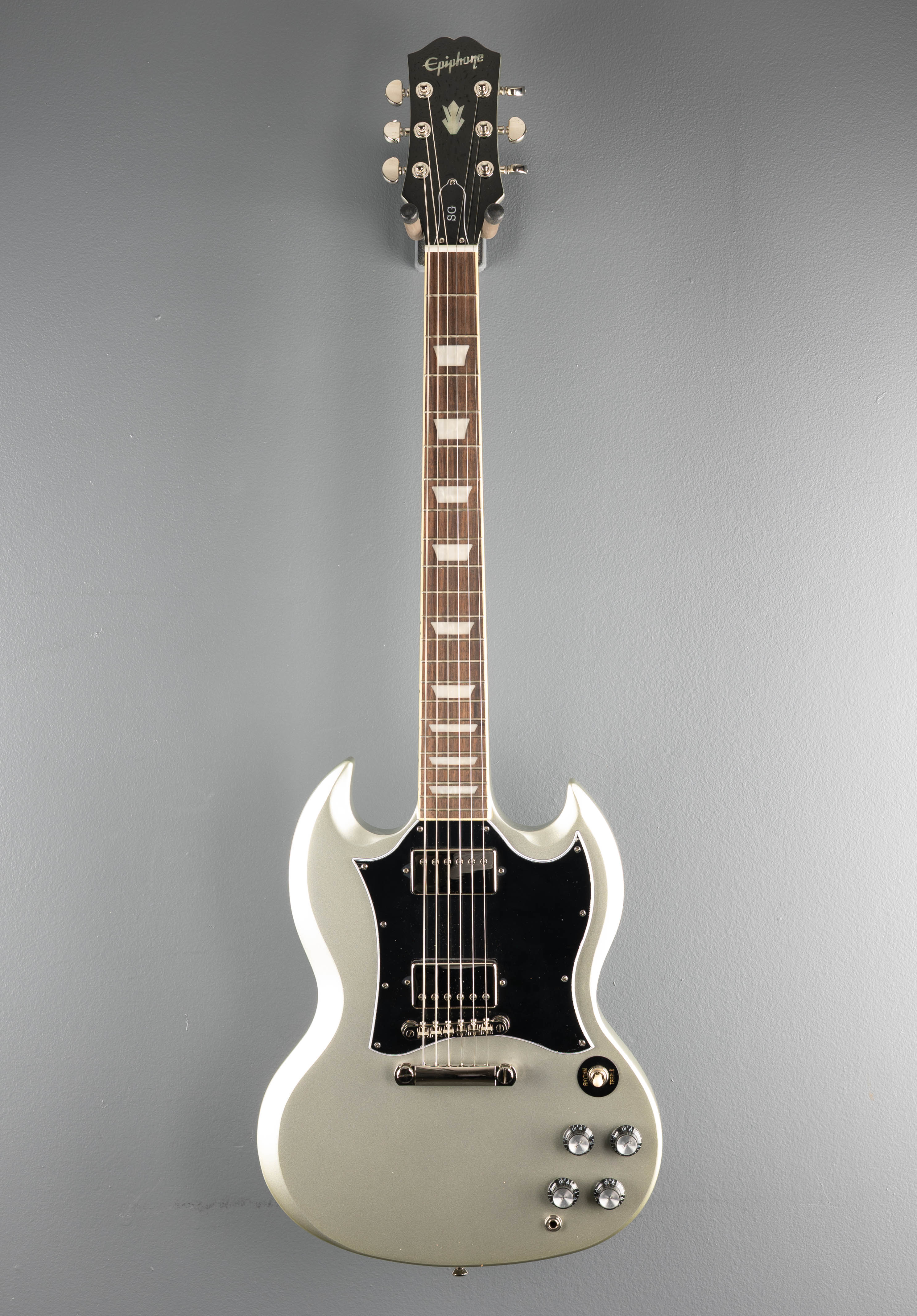 "Inspired by Gibson Collection" SG Standard - Silver Mist - Image 3