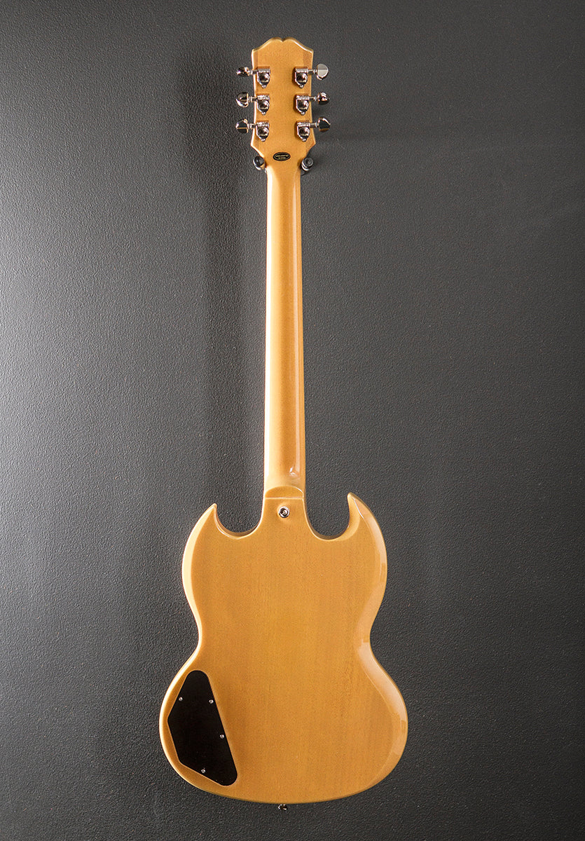 "Inspired by Gibson Collection" SG Standard - TV Yellow - Image 5