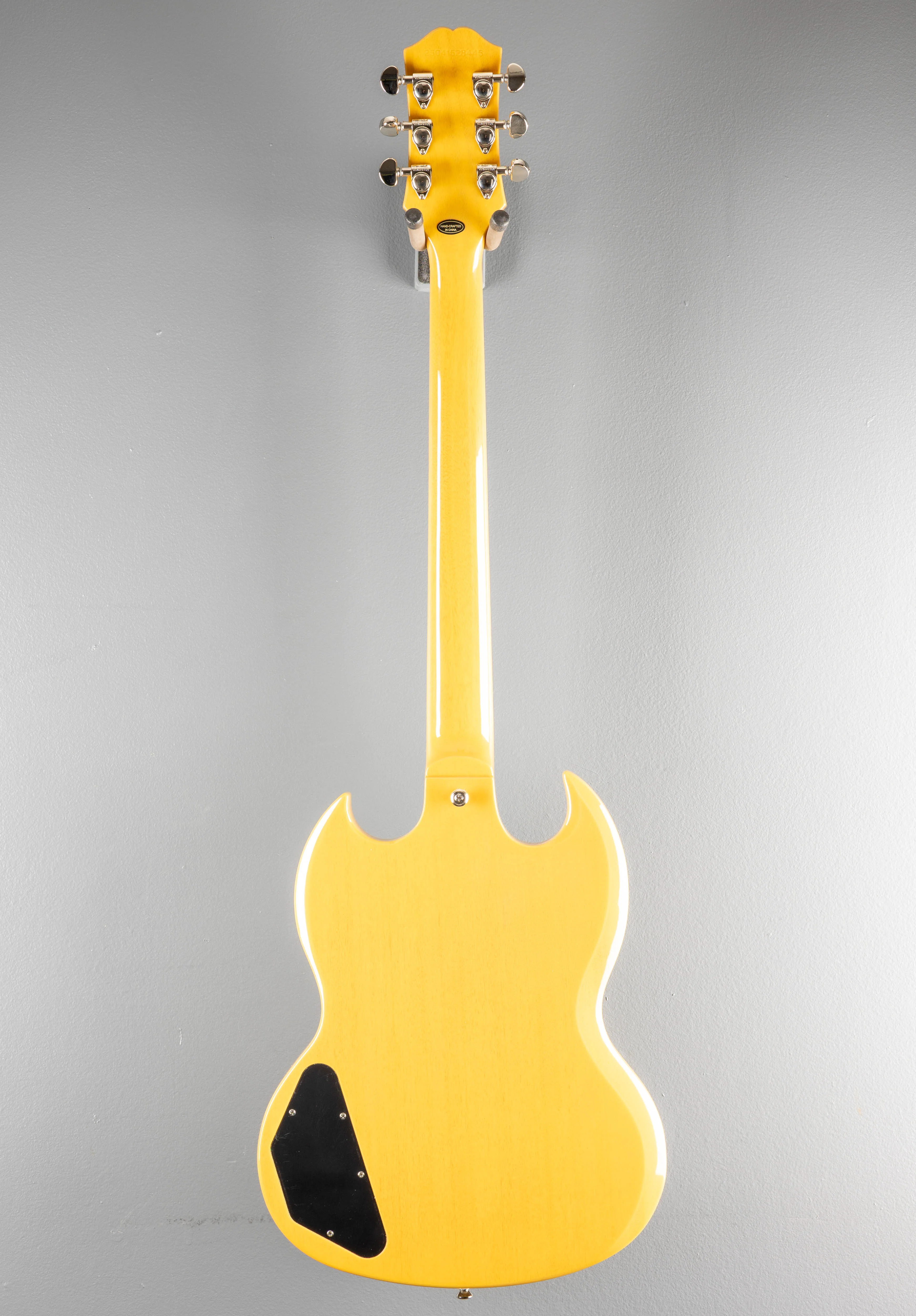 "Inspired by Gibson Collection" SG Standard - TV Yellow - Image 5