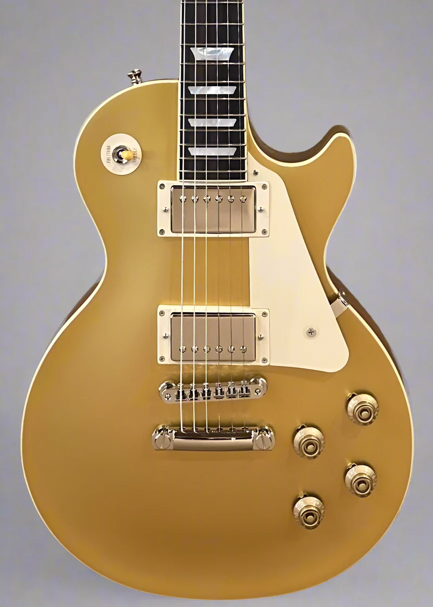 "Inspired by Gibson Custom" 1957 Les Paul Goldtop Reissue - Double Gold - Image 2