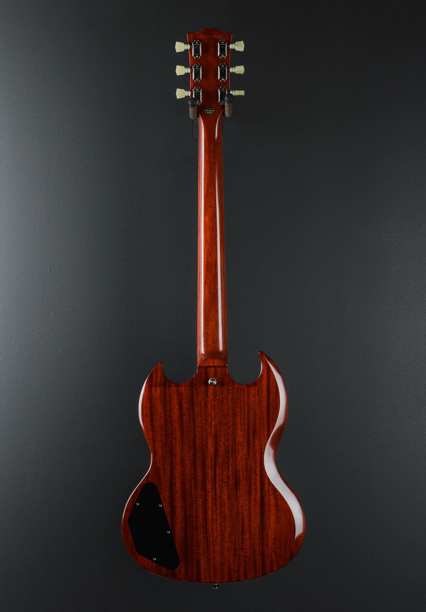 "Inspired by Gibson Custom" 1964 SG Standard Reissue w/Maestro Vibrola - Cherry Red - Image 5