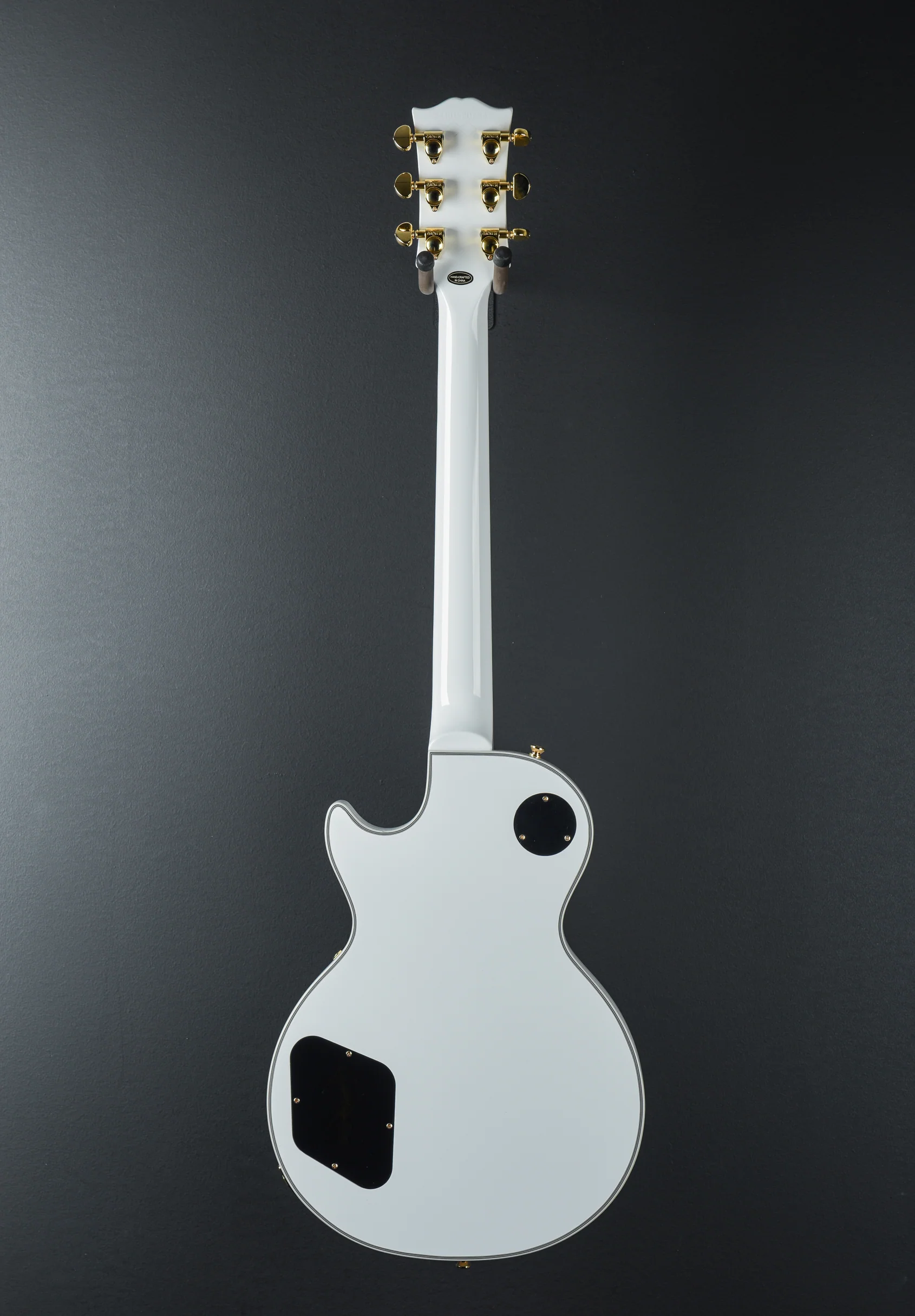 "Inspired by Gibson Custom" Les Paul Custom - Alpine White - Image 4