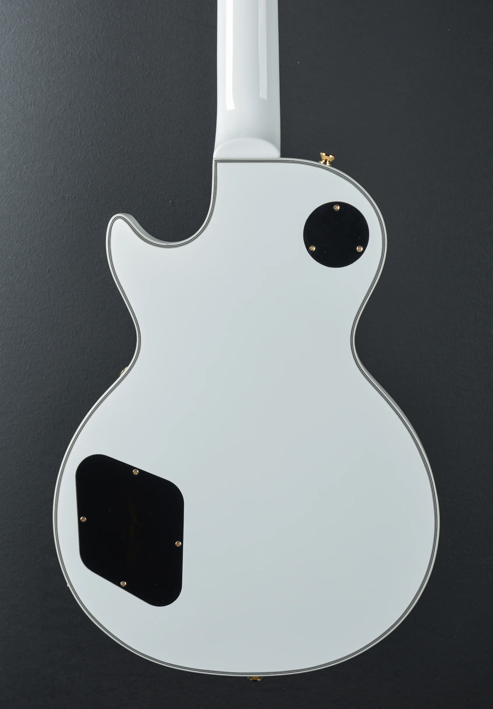 "Inspired by Gibson Custom" Les Paul Custom - Alpine White - Image 5