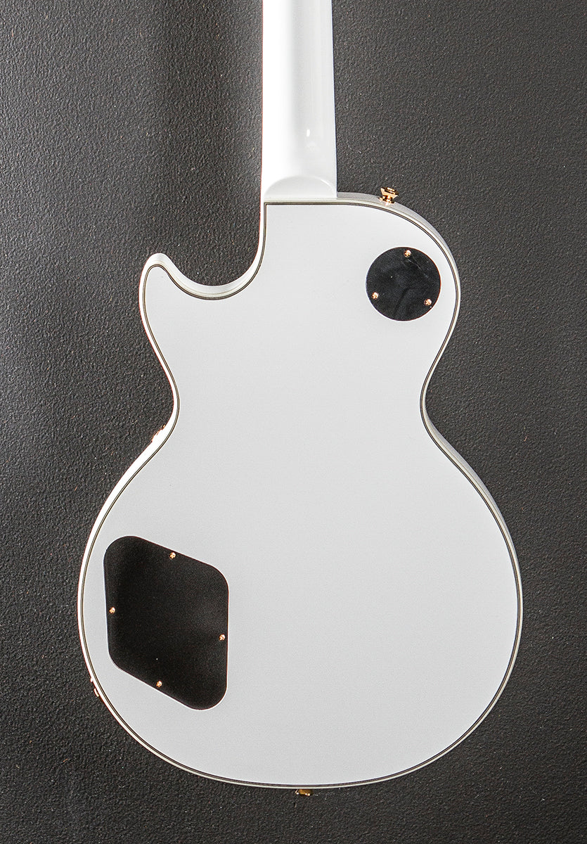 "Inspired by Gibson Custom" Les Paul Custom - Alpine White - Image 4