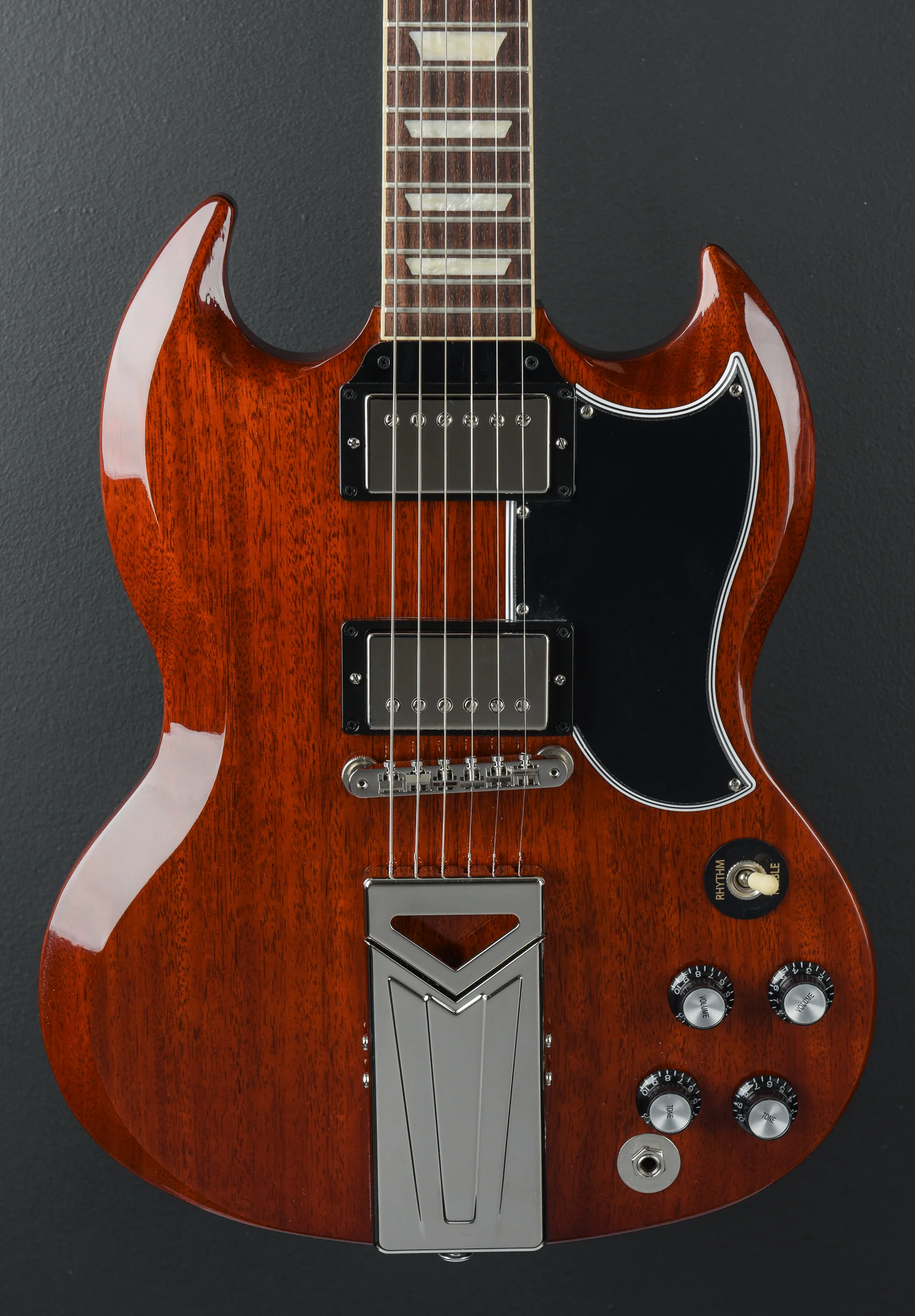Jake Kiszka SG Standard - Faded Vintage Cherry - Image 2