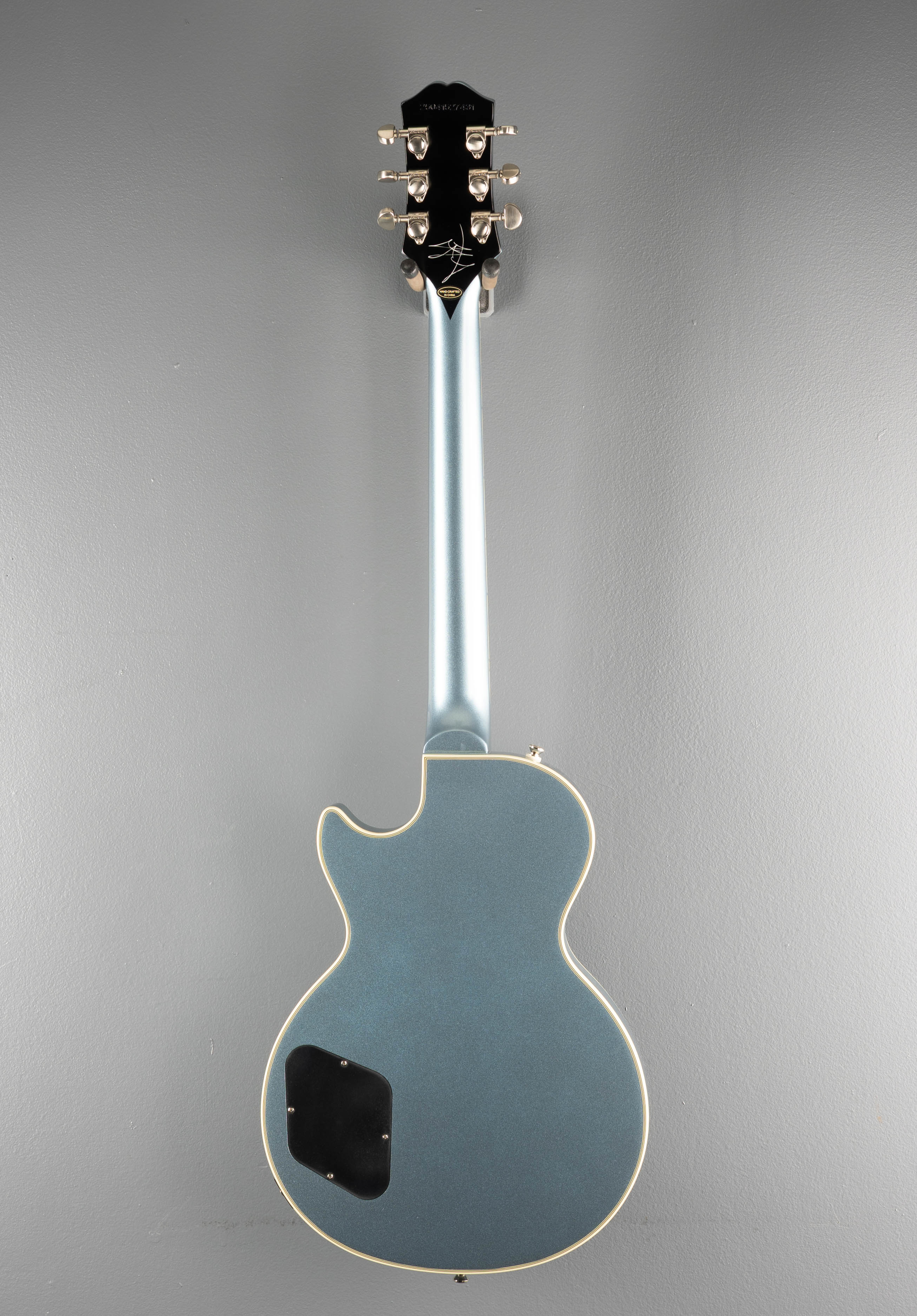 Jared James Nichols "Blues Power" Les Paul Custom - Aged Pelham Blue - Image 5