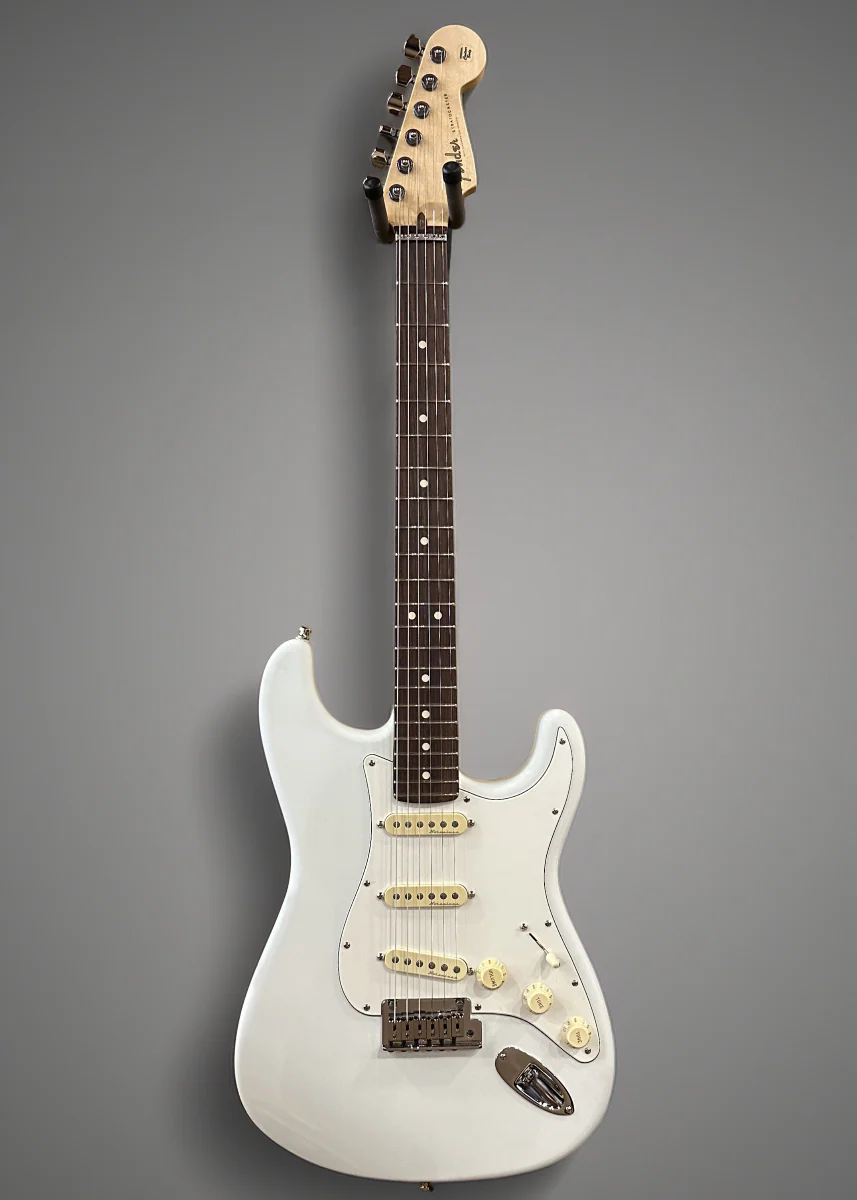 Jeff Beck Signature NOS Strat - Olympic White - Image 3