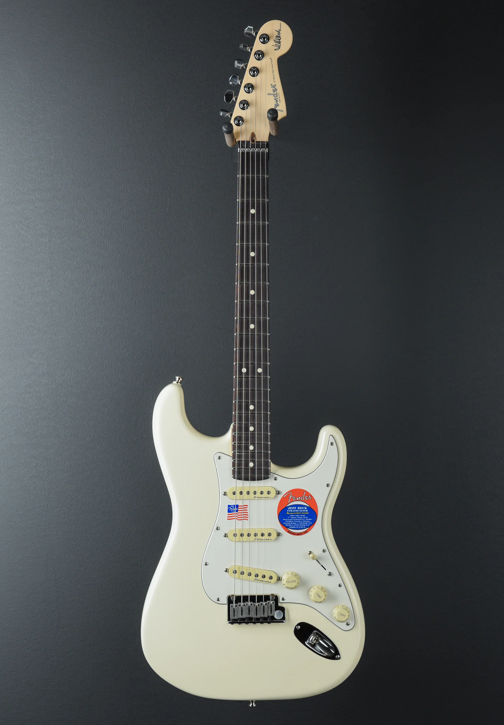 Jeff Beck Stratocaster - Olympic White - Image 3