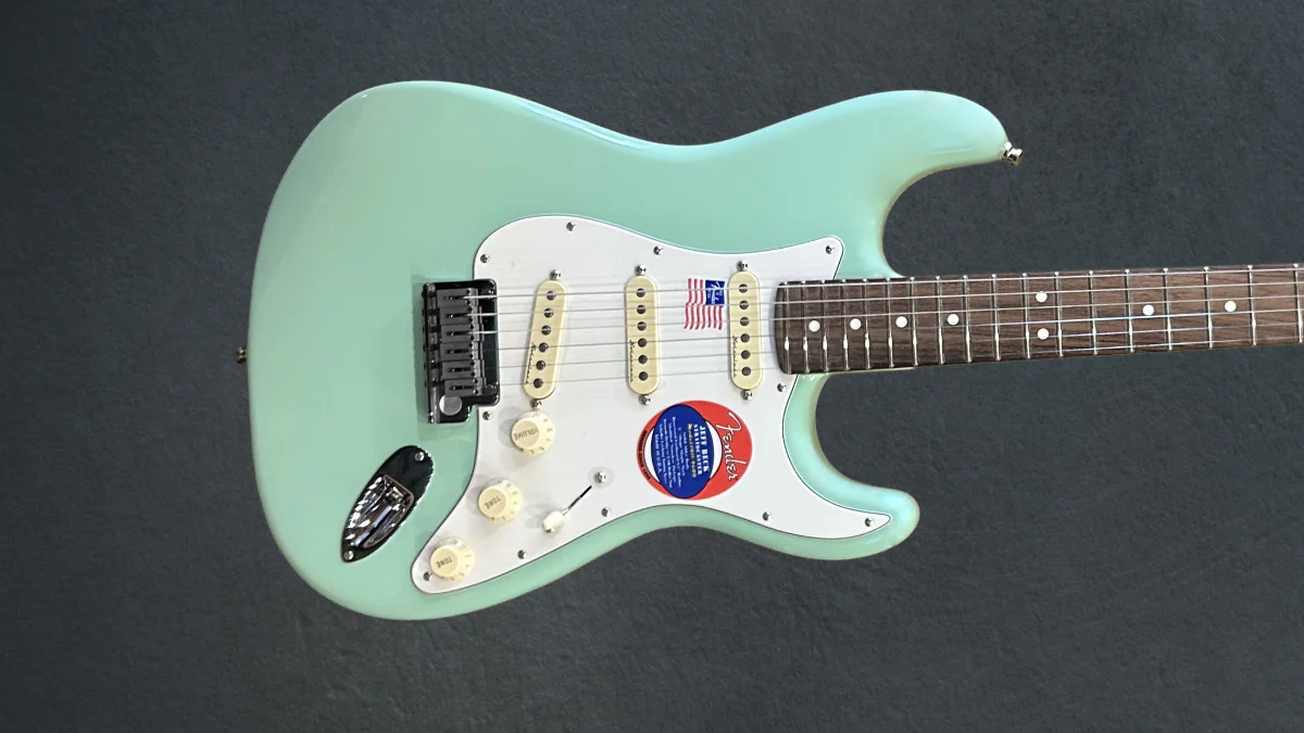 Jeff Beck Stratocaster - Surf Green