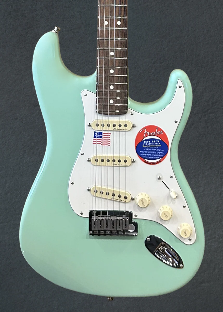 Jeff Beck Stratocaster - Surf Green - Image 2