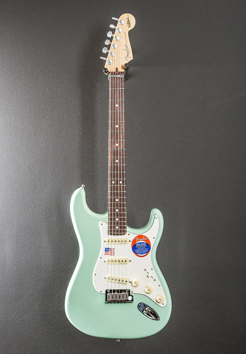 Jeff Beck Stratocaster - Surf Green - Image 3