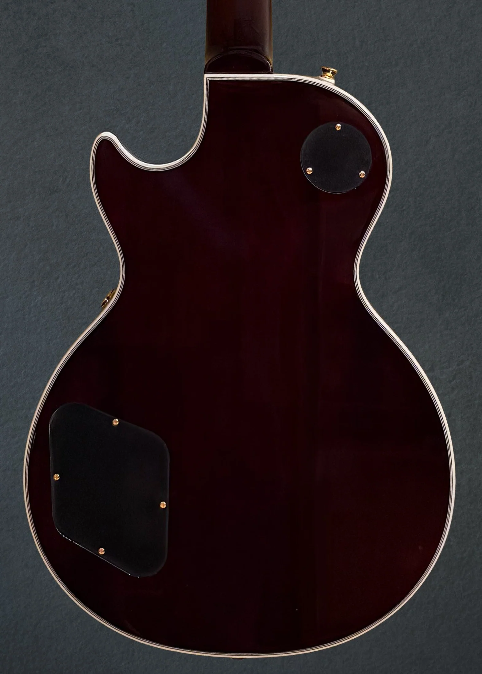 Jerry Cantrell "Wino" Les Paul Custom - Dark Wine Red - Image 4