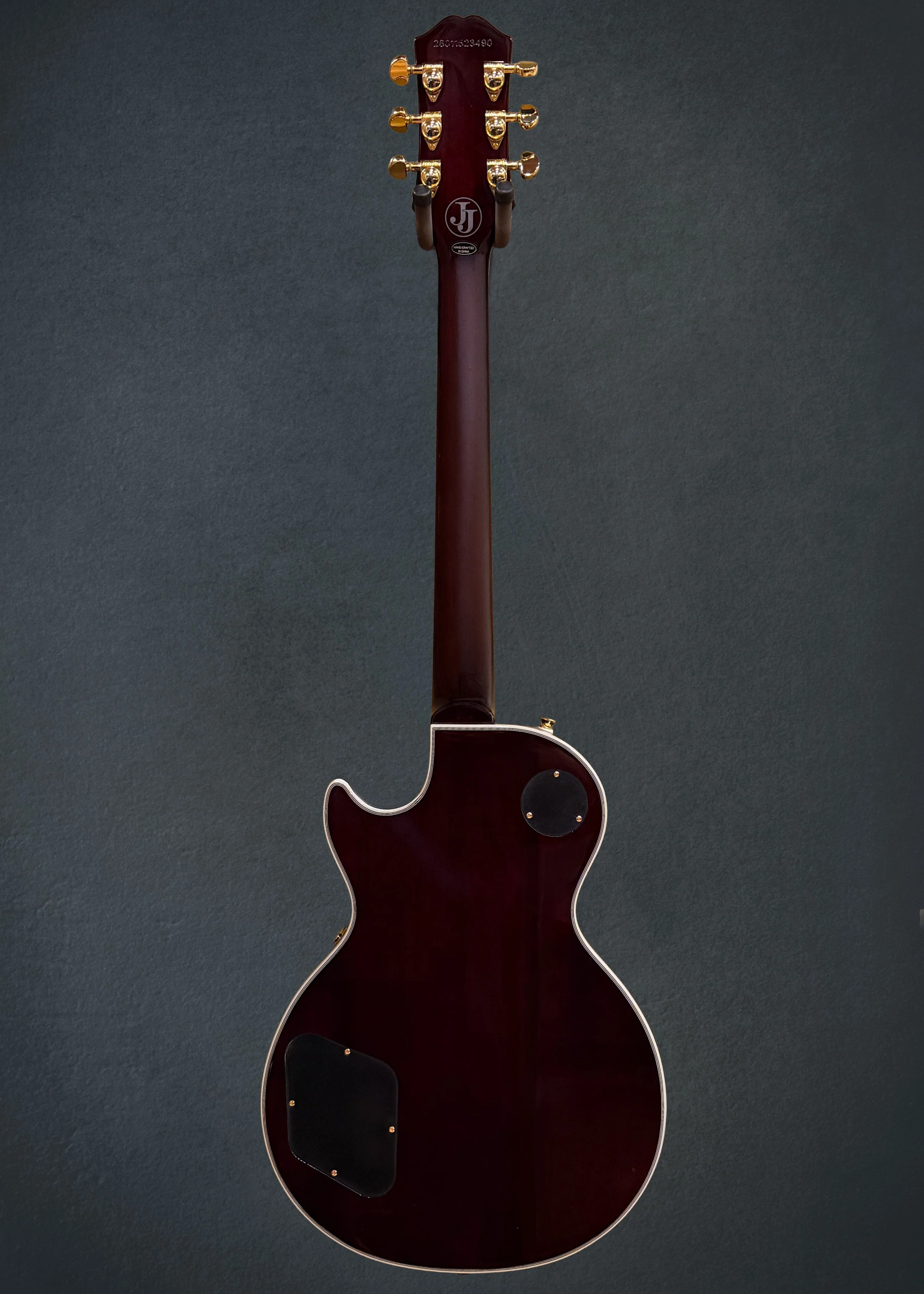 Jerry Cantrell "Wino" Les Paul Custom - Dark Wine Red - Image 5