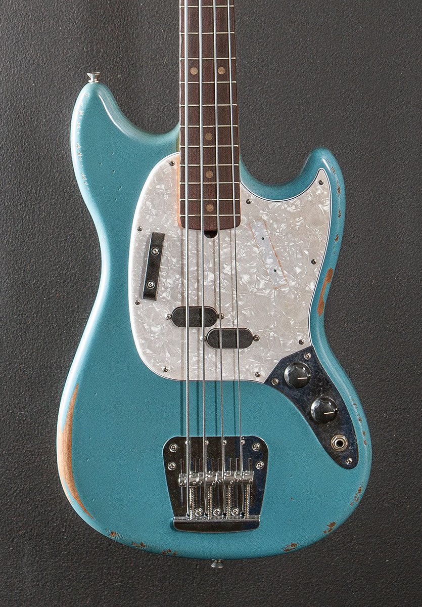 JMJ Road Worn Mustang Bass - Faded Daphne Blue - Image 2