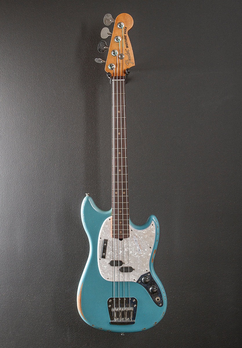 JMJ Road Worn Mustang Bass - Faded Daphne Blue - Image 3