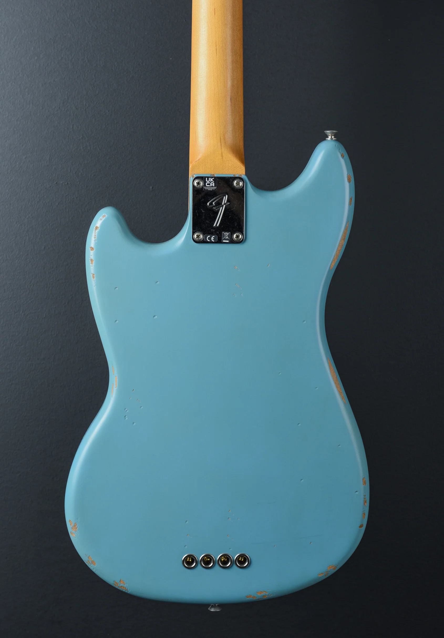 JMJ Road Worn Mustang Bass - Faded Daphne Blue - Image 5