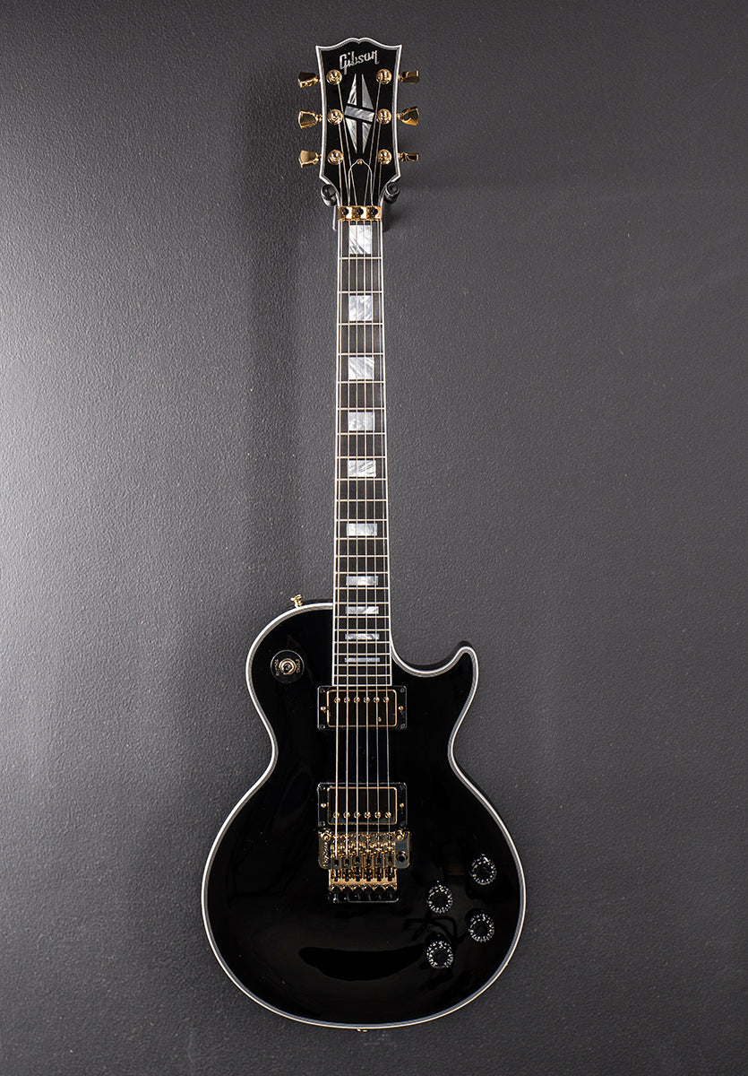 Les Paul Axcess Custom w/Ebony Fingerboard Floyd Rose Gloss - Ebony - Image 3