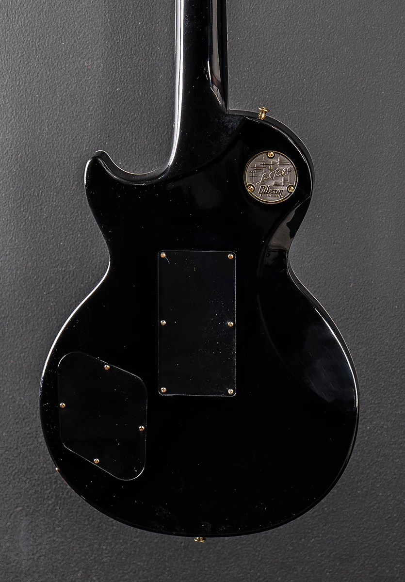 Les Paul Axcess Custom w/Ebony Fingerboard Floyd Rose Gloss - Ebony - Image 4
