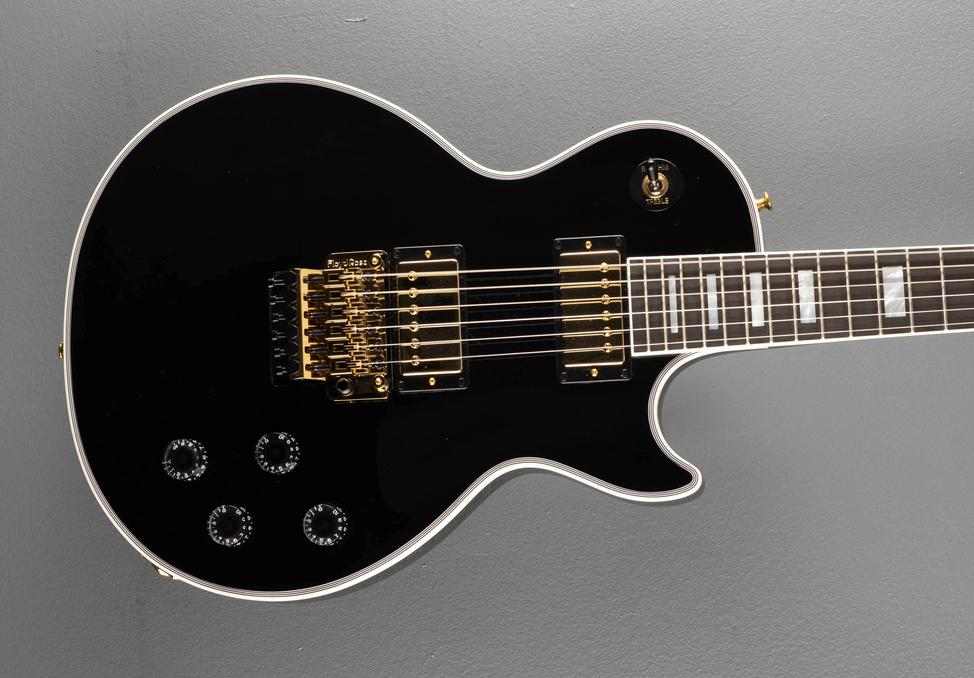 Les Paul Axcess Custom w/Ebony Fingerboard Floyd Rose Gloss - Ebony