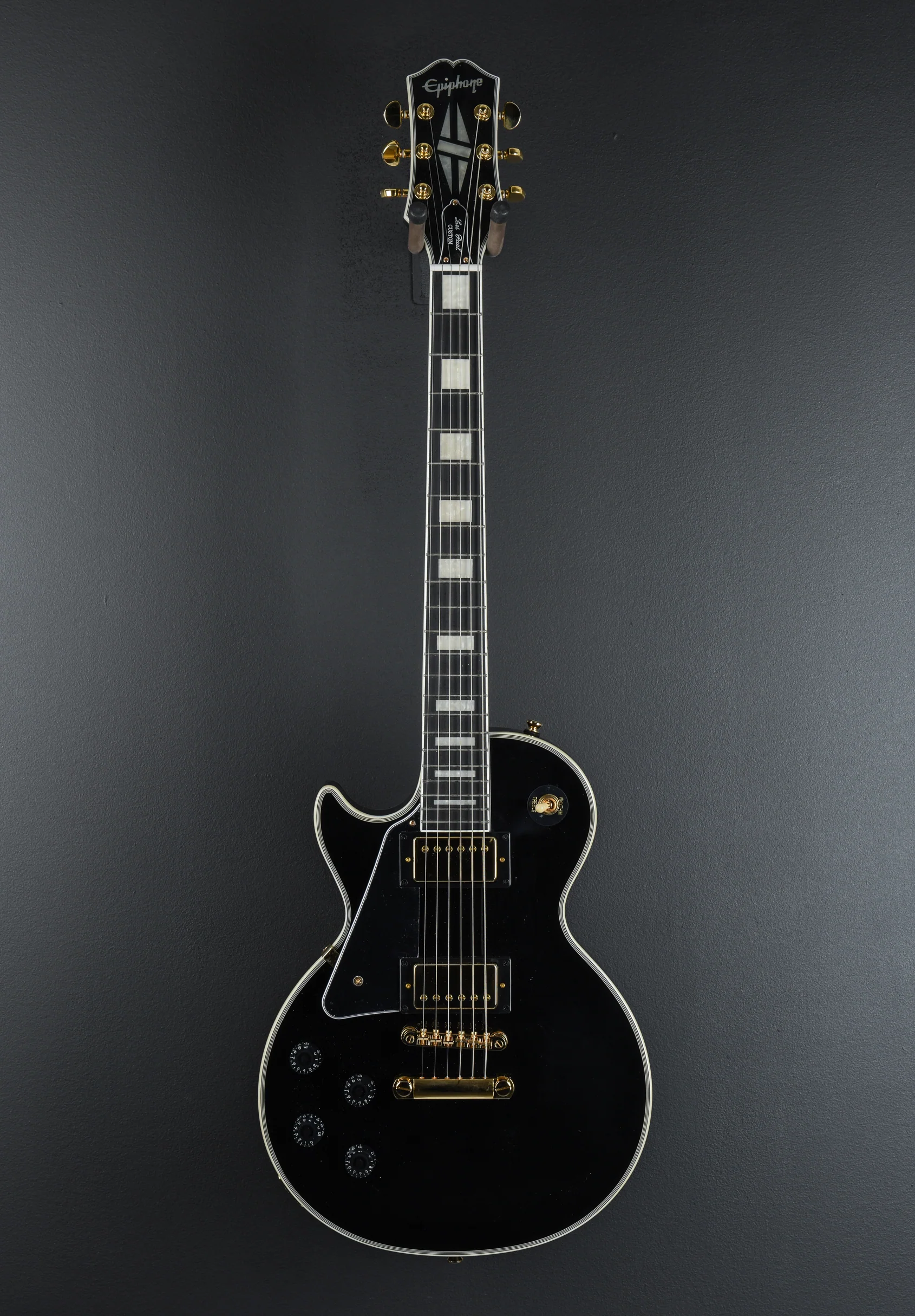 Les Paul Custom Left Hand - Ebony - Image 3
