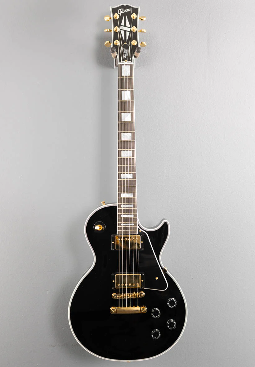 Les Paul Custom w/Ebony Fingerboard Gloss - Ebony - Image 2