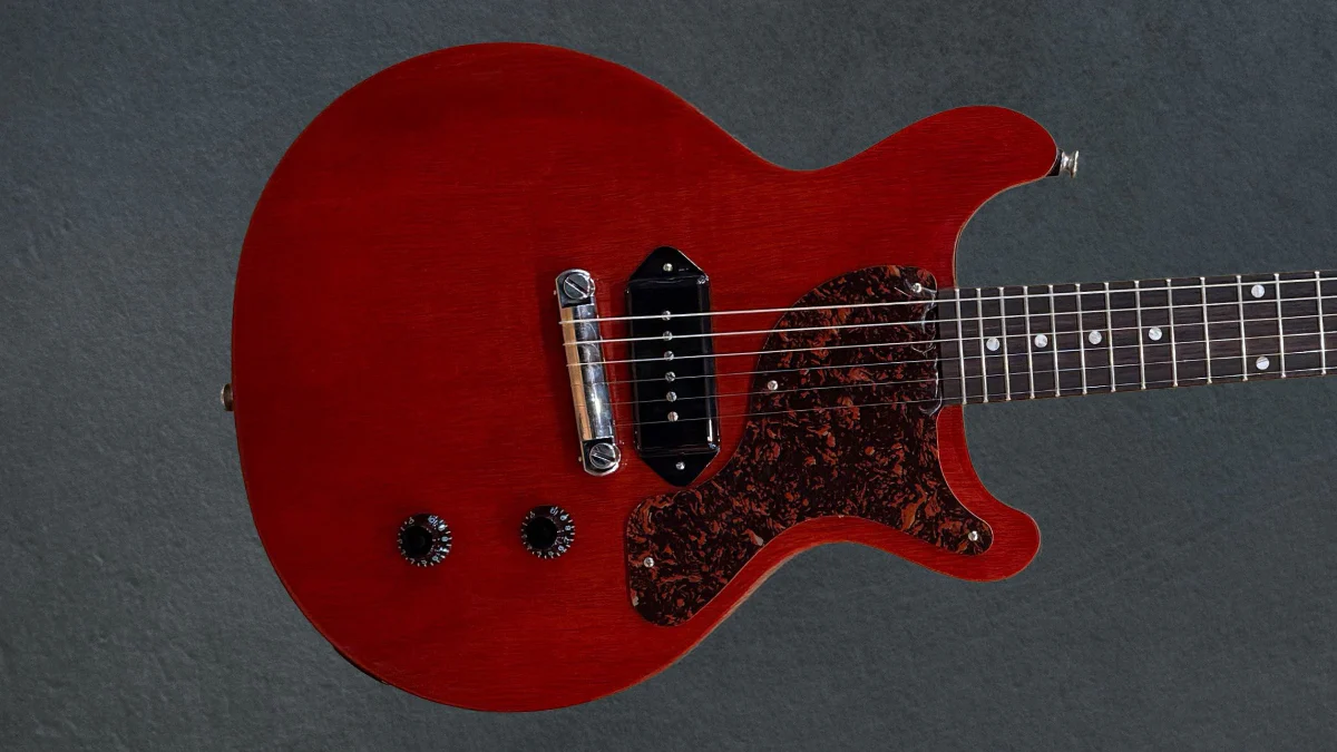 Les Paul Junior Double Cutaway - Vintage Cherry w/Tortoise Pickguard