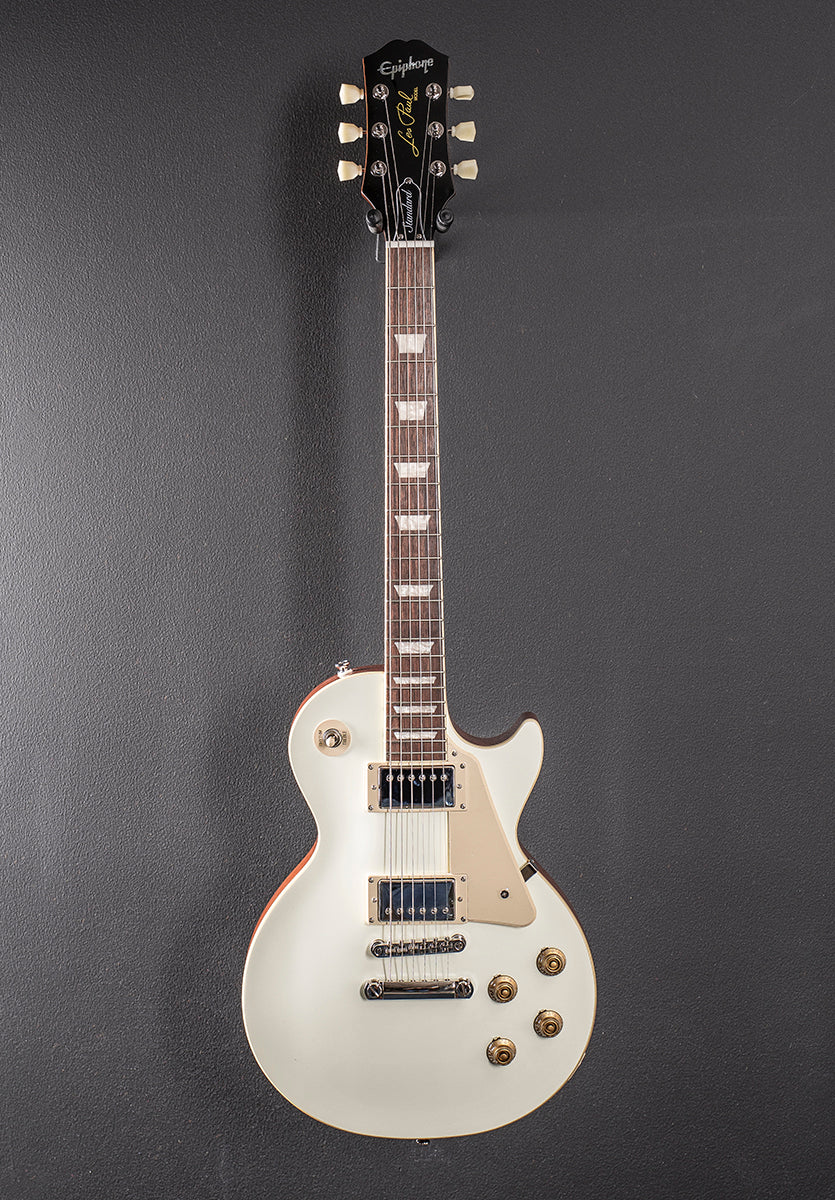 "Inspired by Gibson" Les Paul Standard 50's - Classic White - Image 3