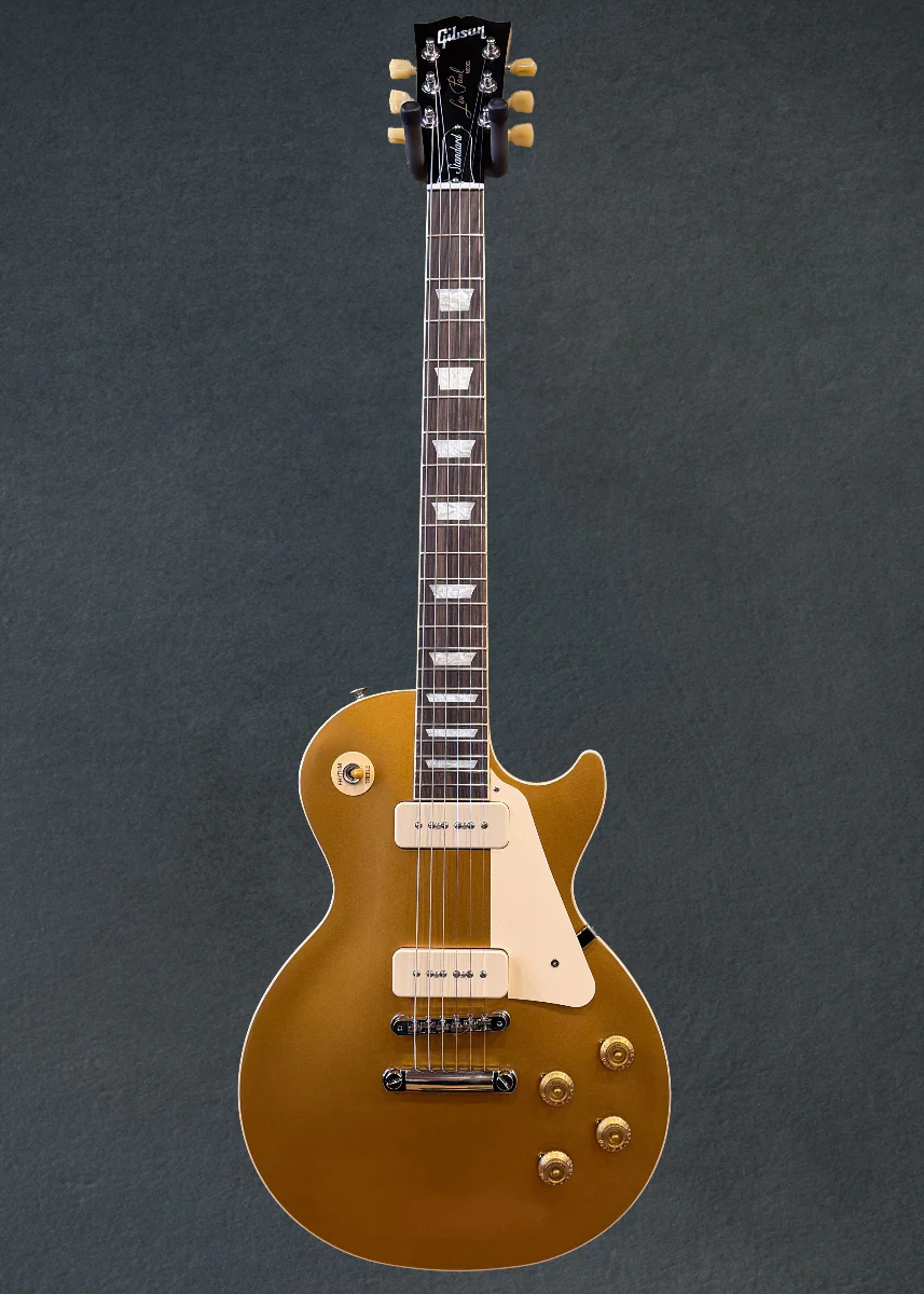 Les Paul Standard 50's P-90 - Gold Top - Image 3