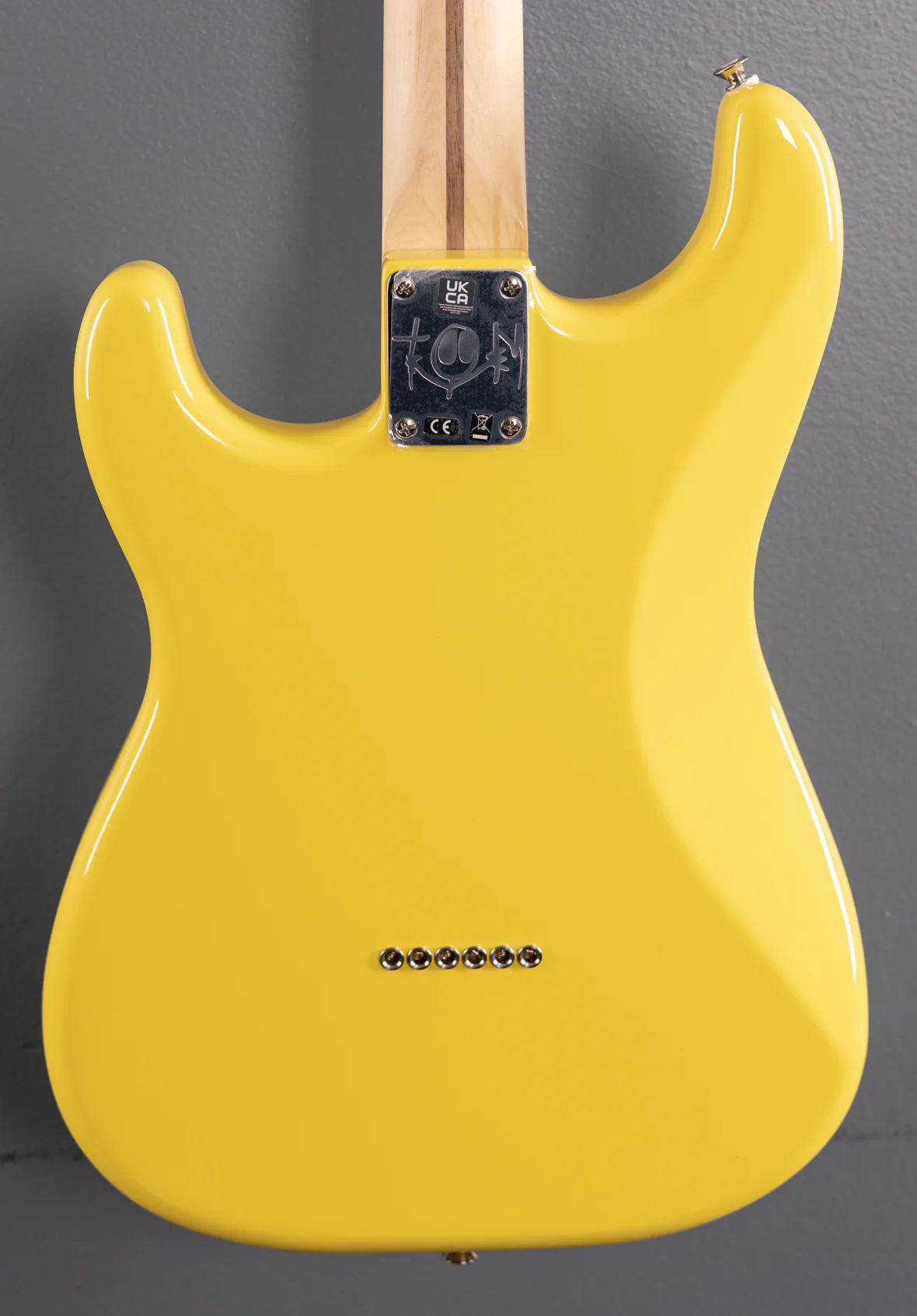 Limited Edition Tom DeLonge Stratocaster - Graffiti Yellow - Image 5