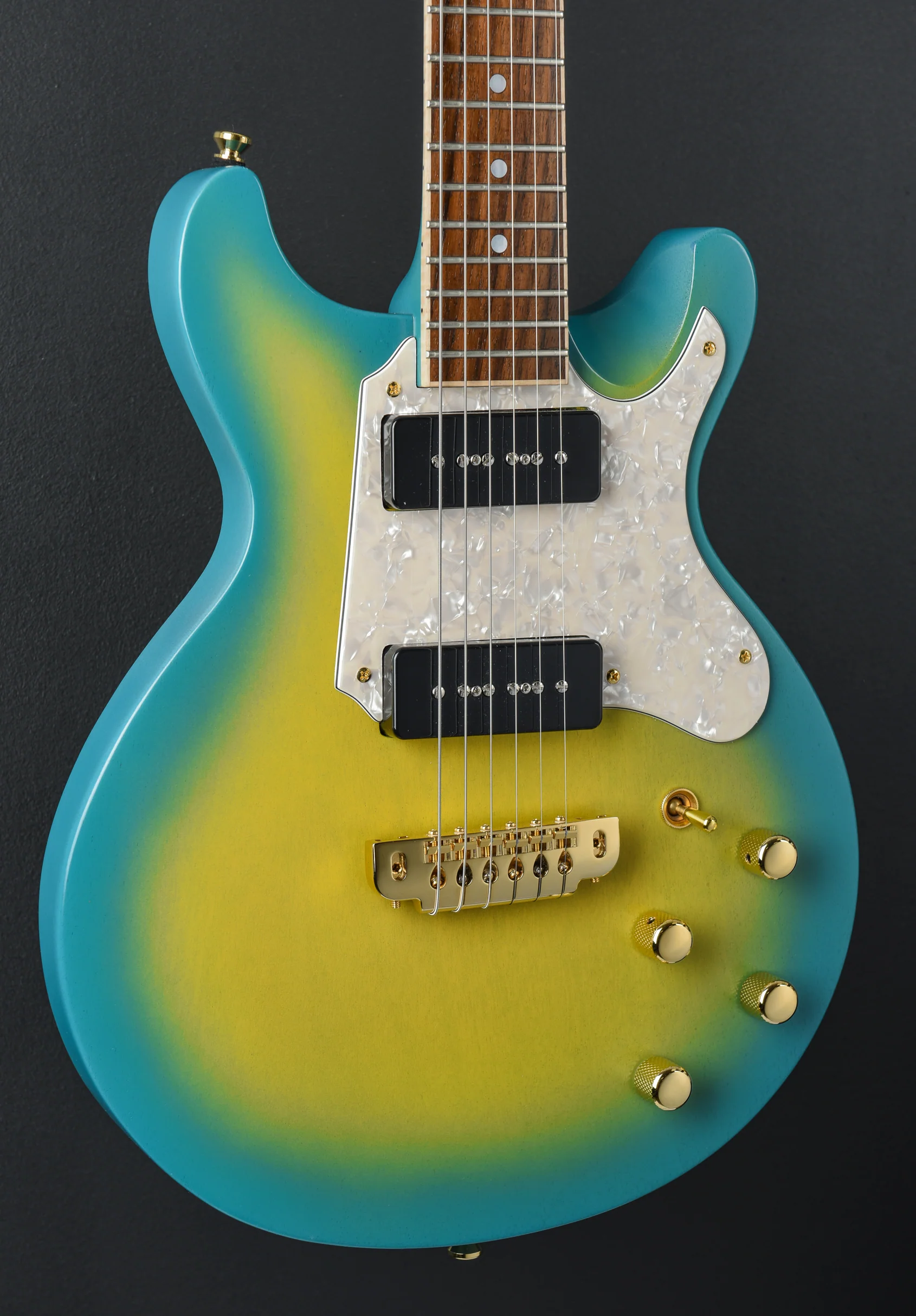 LP DC - Placid Blue/Bus Yellow Burst - Image 3