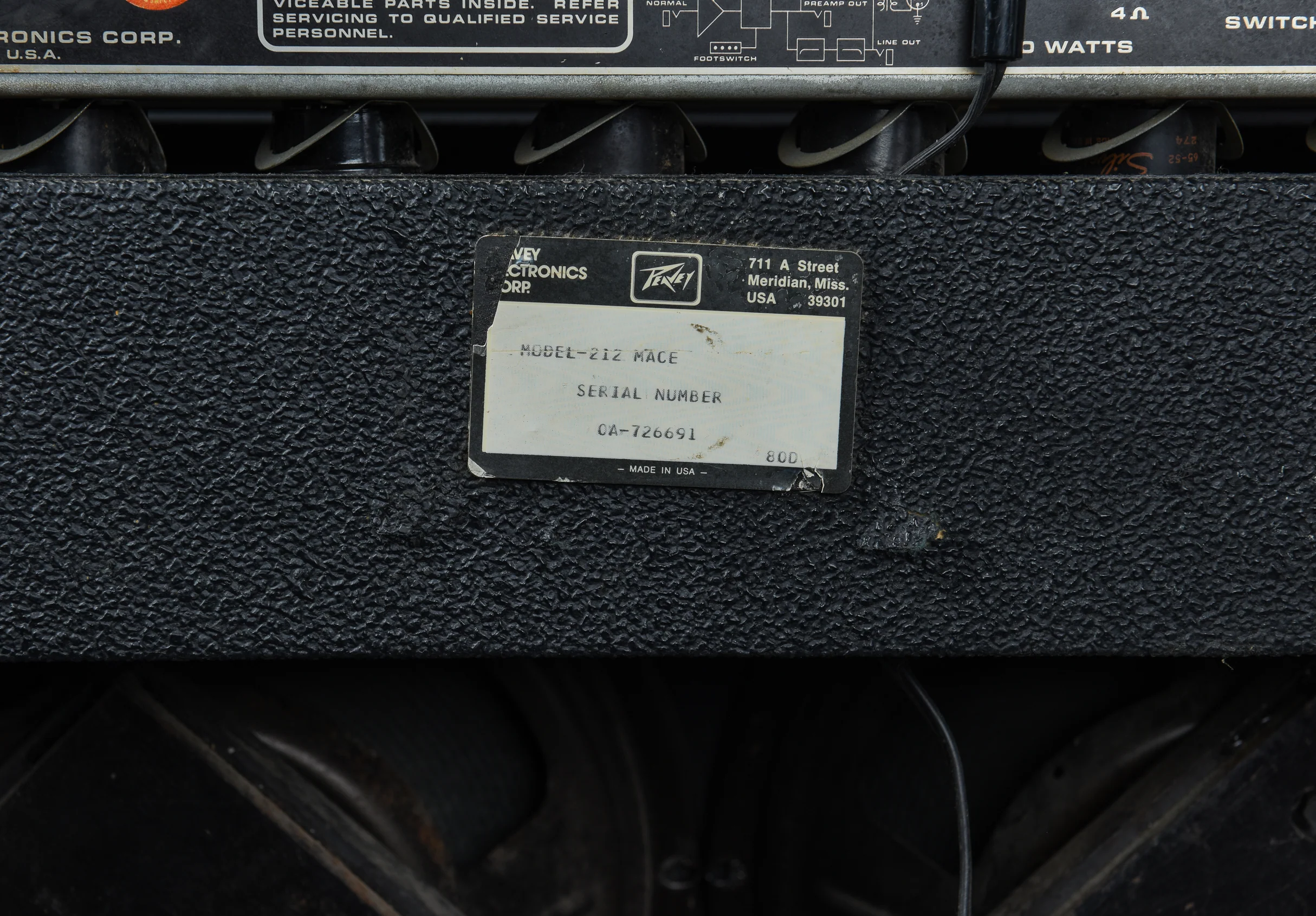Mace VT Series 2x12 Combo '80s - Image 3