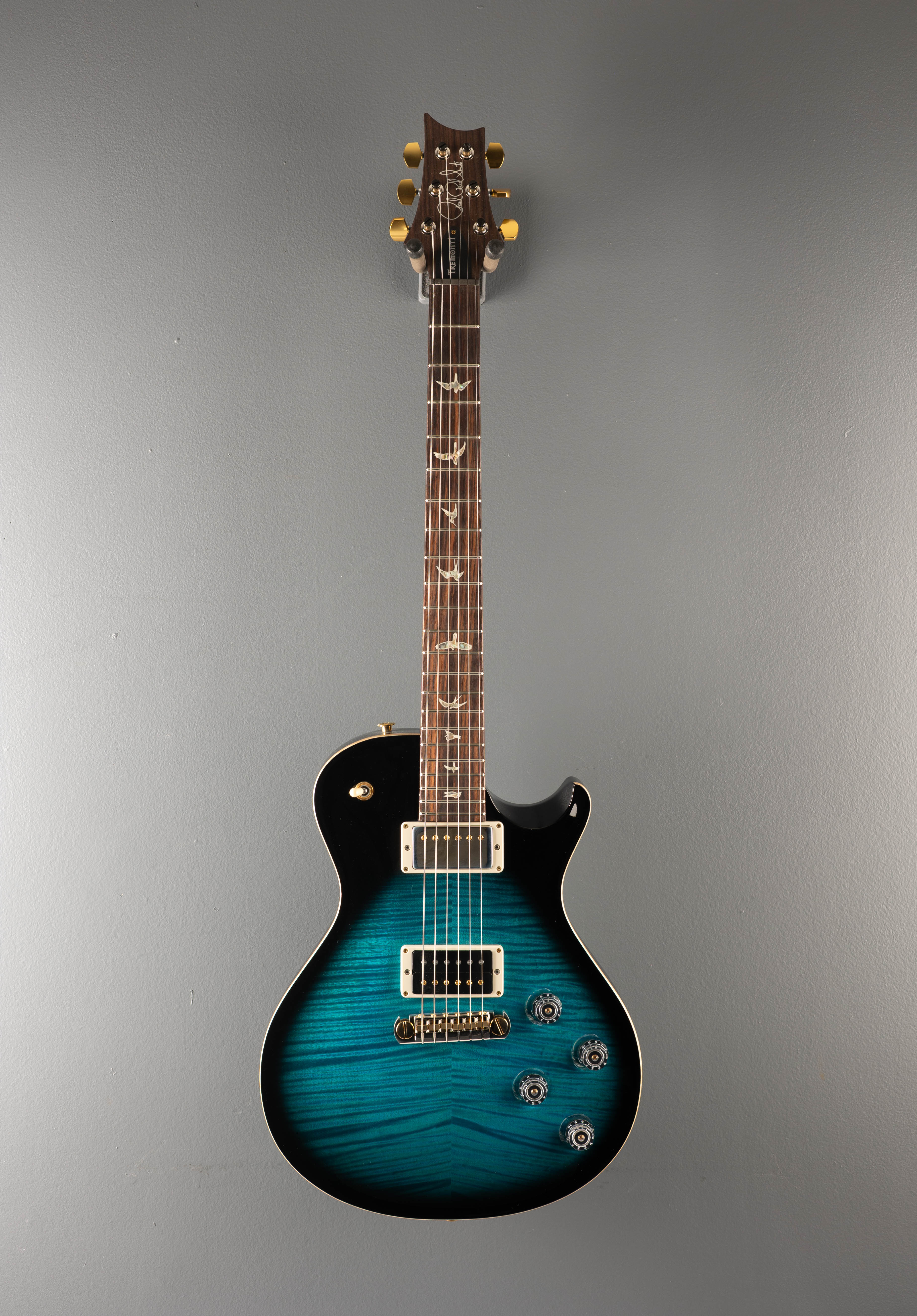 Mark Tremonti Signature 10 Top w/Stoptail - Carroll Blue Smokeburst - Image 3